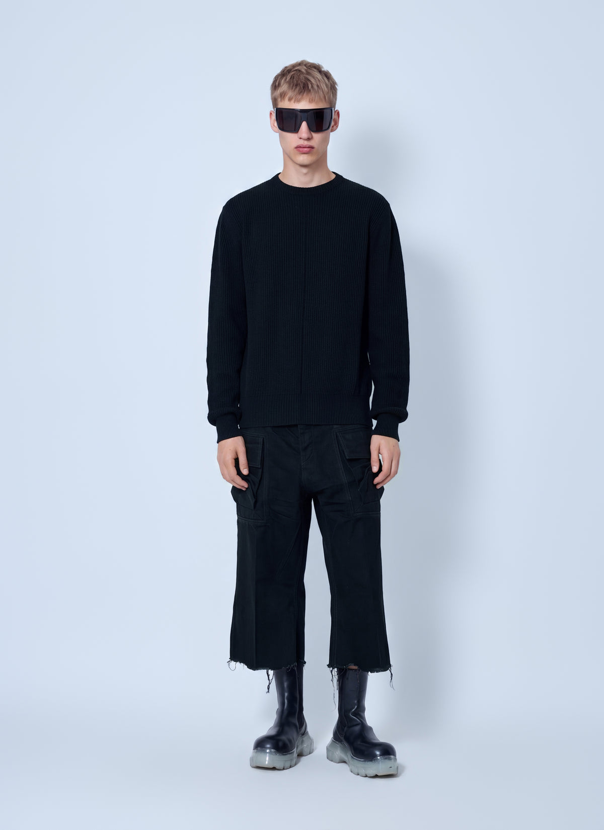 Rick Owens Men Cargo Bolan Cutoffs RICK OWENS