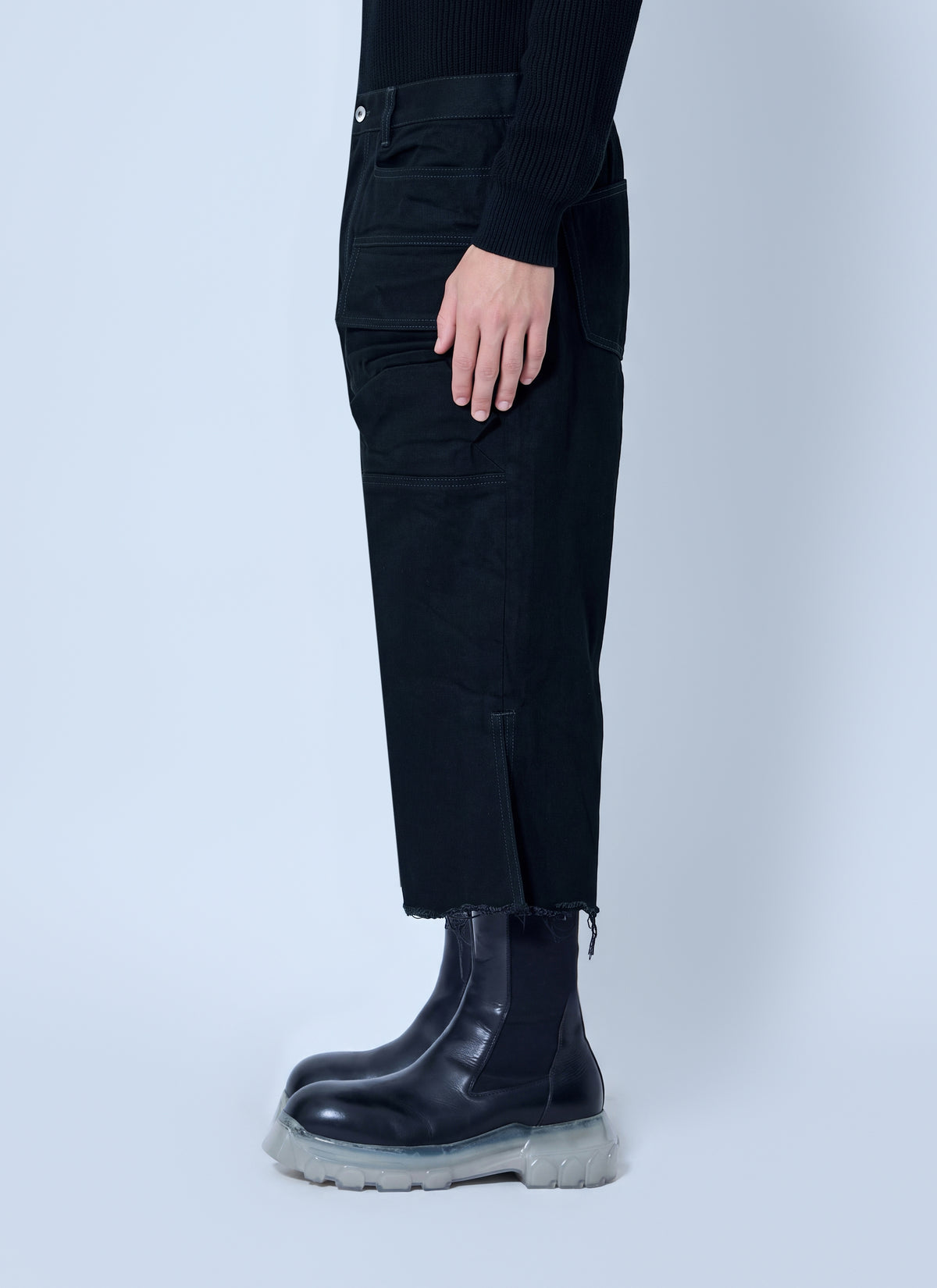 Rick Owens Men Cargo Bolan Cutoffs RICK OWENS