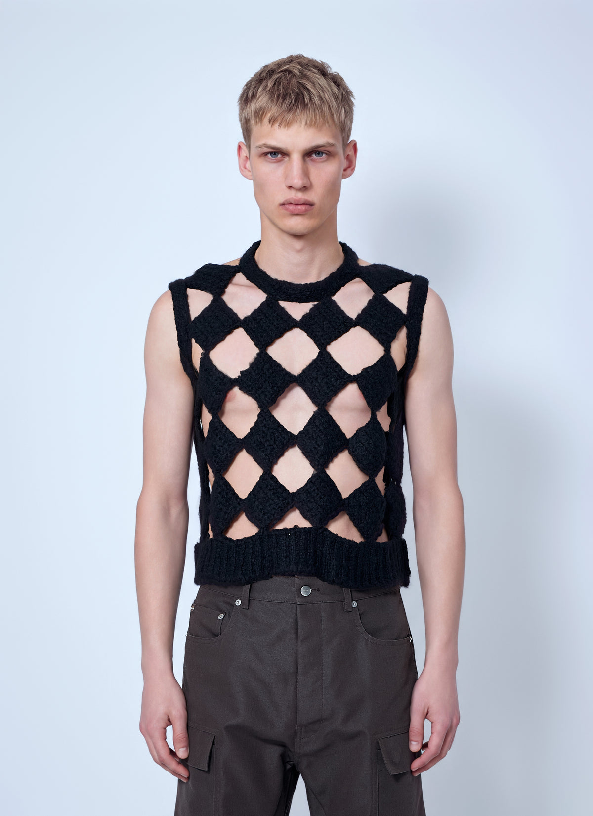Rick Owens Men Sarutanya Tank Top RICK OWENS
