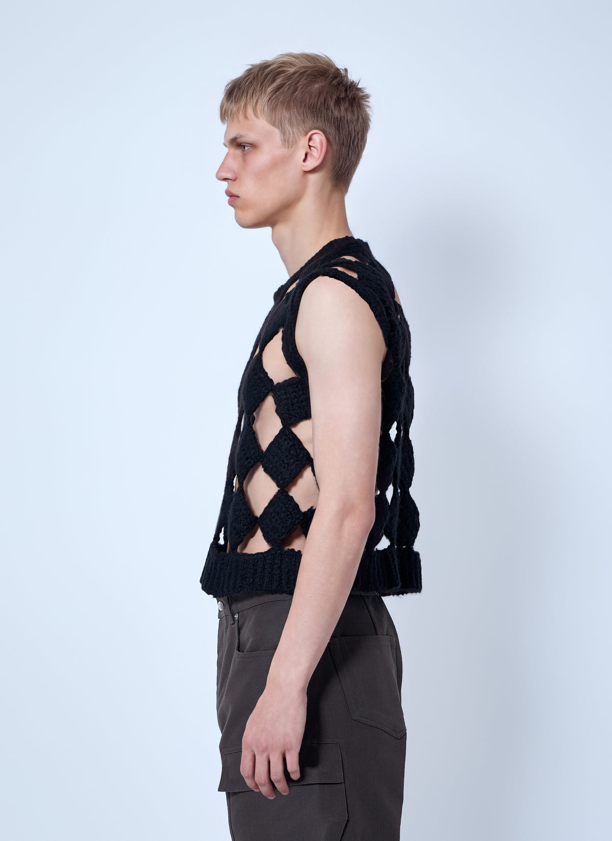 Rick Owens Men Sarutanya Tank Top RICK OWENS
