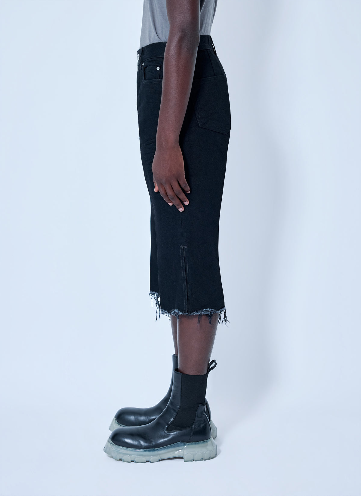 Rick Owens Men Bolan Cutoffs Jeans RICK OWENS