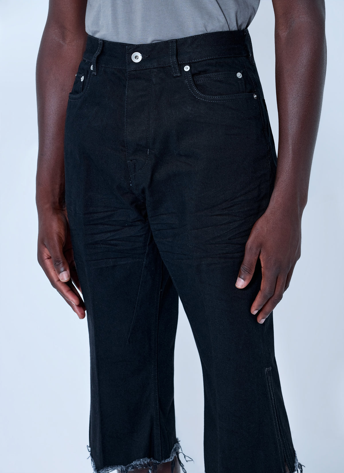 Rick Owens Men Bolan Cutoffs Jeans RICK OWENS