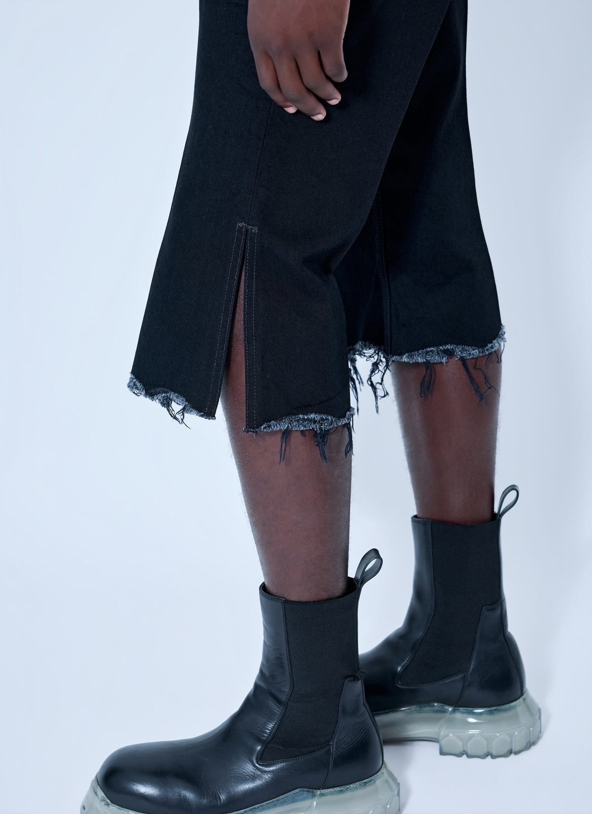 Rick Owens Men Bolan Cutoffs Jeans RICK OWENS