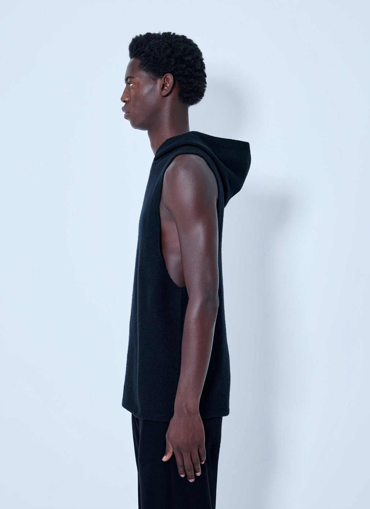 Rick Owens Men Hooded Tank Top RICK OWENS