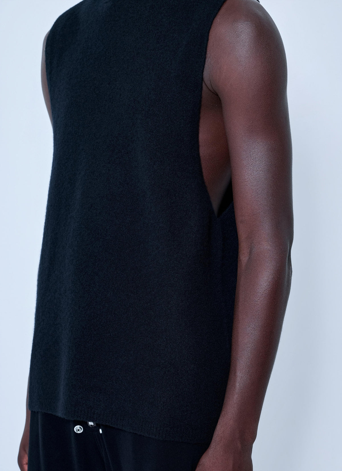 Rick Owens Men Hooded Tank Top RICK OWENS