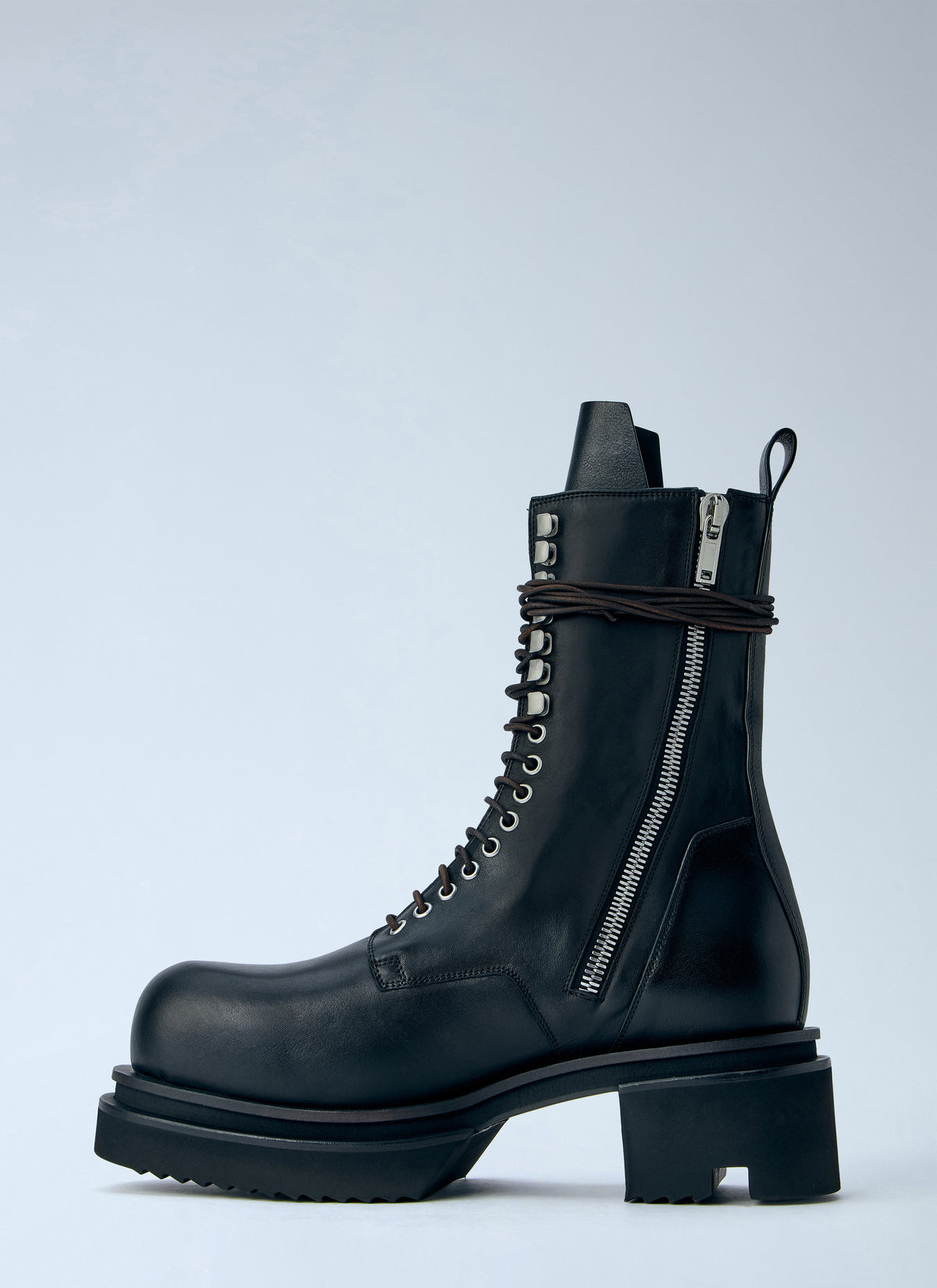 Rick Owens Men Bogun Lace Up Boots RICK OWENS