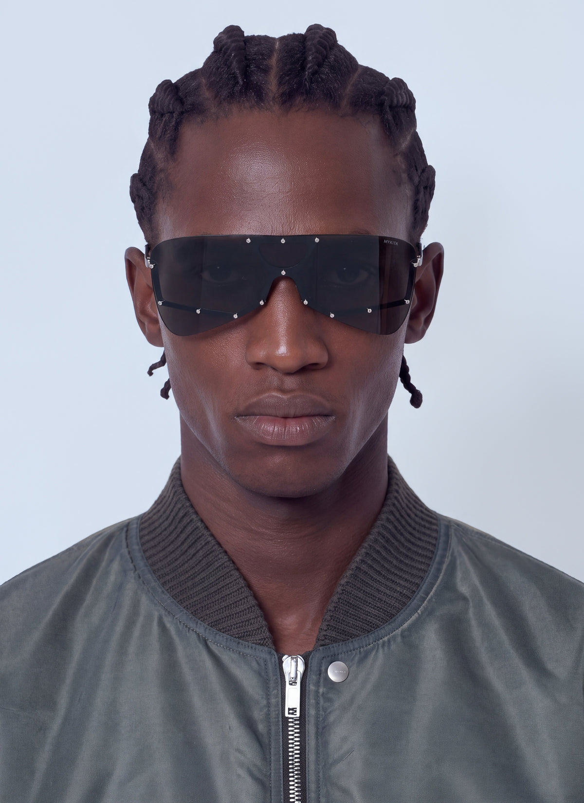 Rick Owens Men Tower Sunglasses RICK OWENS