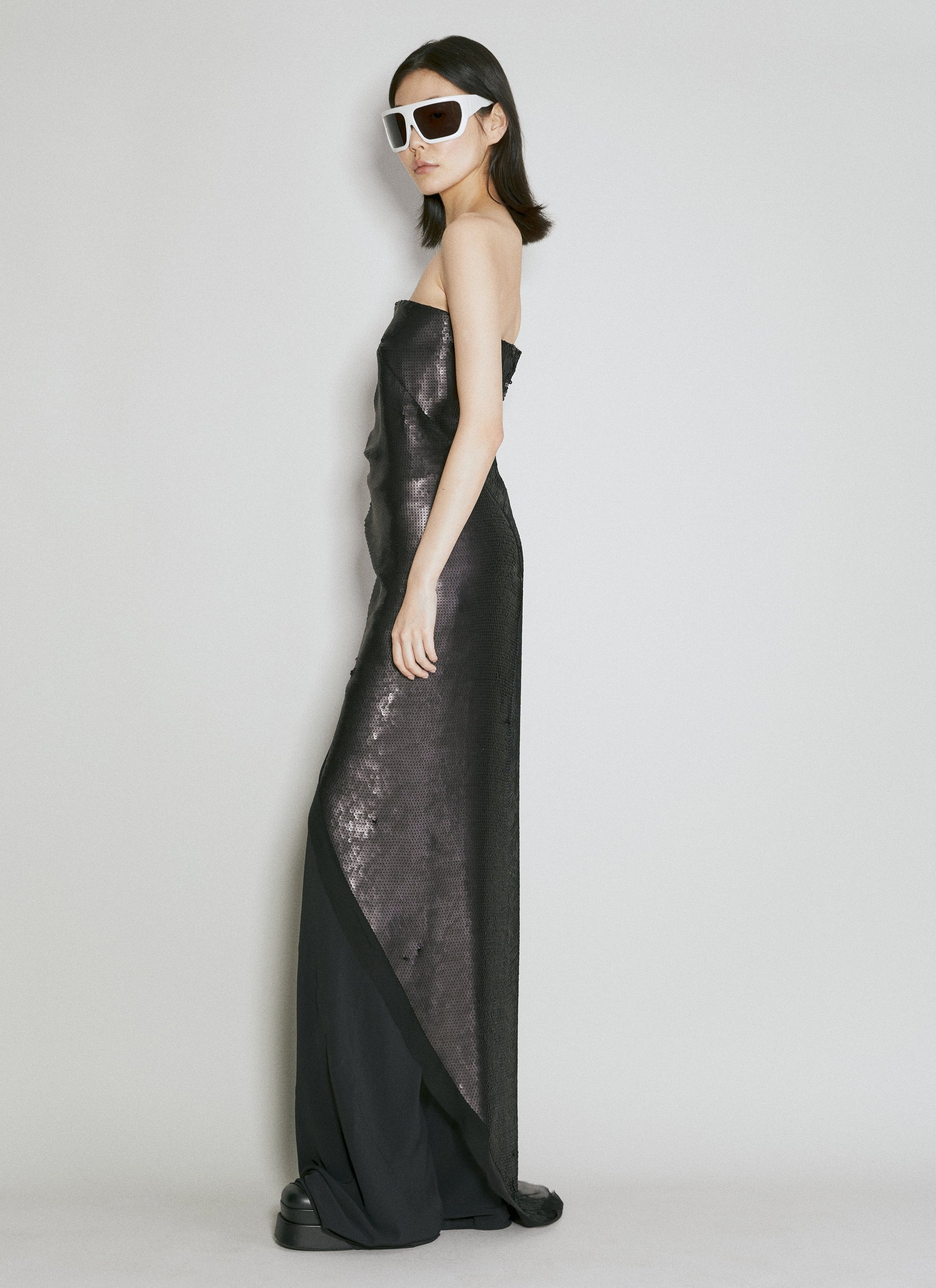 Rick Owens Women Long Sequin Top RICK OWENS
