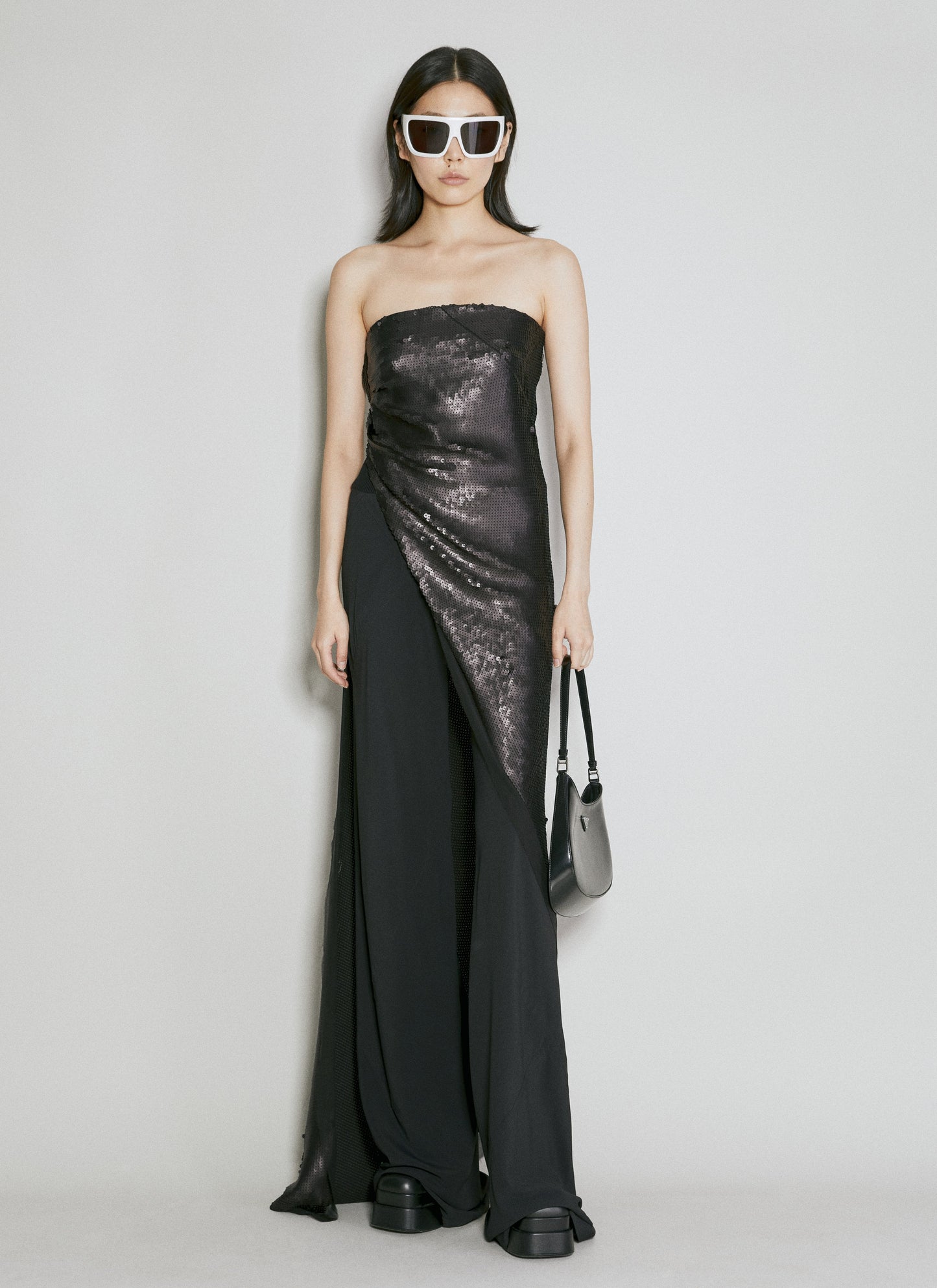 Rick Owens Women Long Sequin Top RICK OWENS