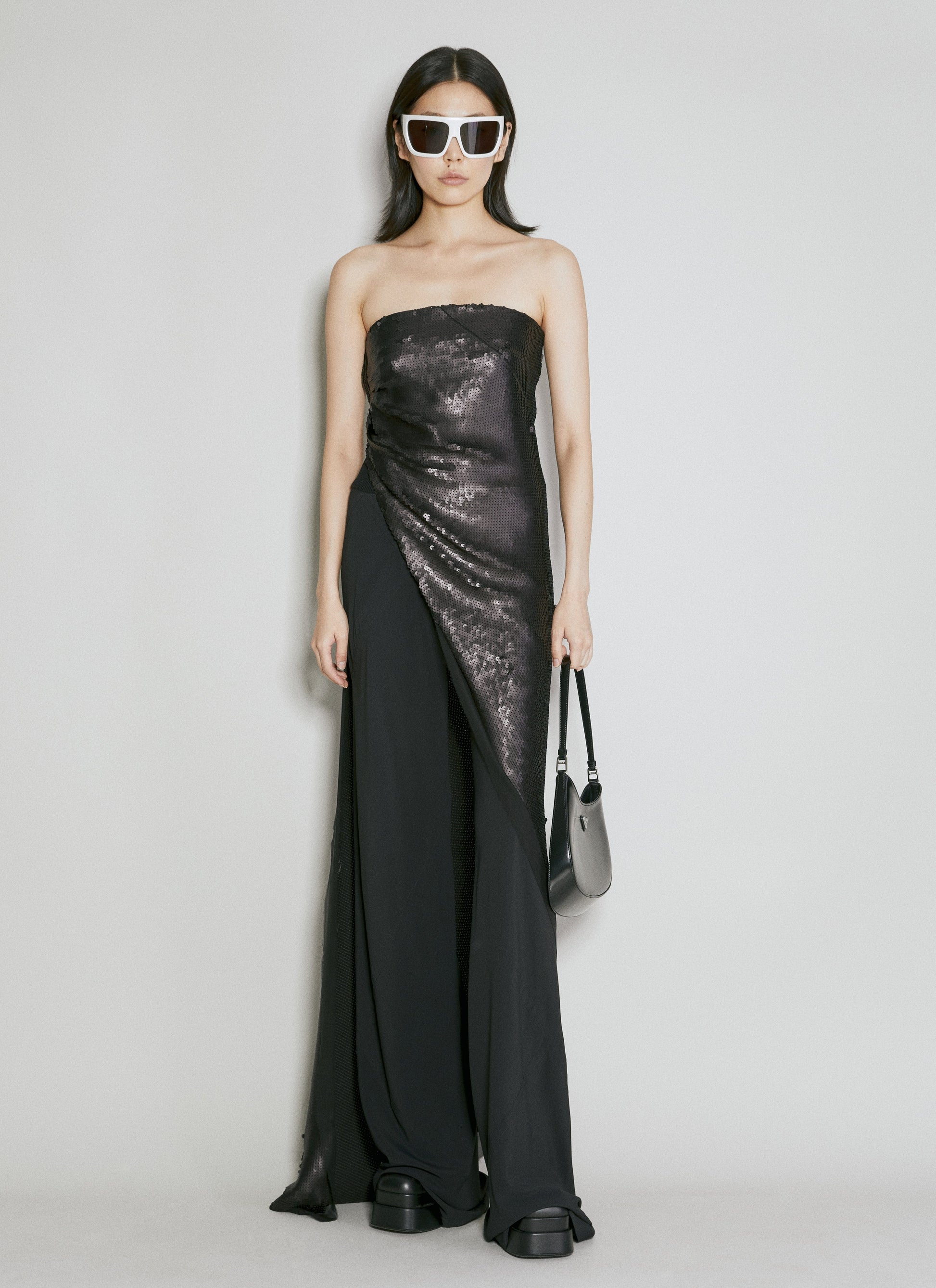 Rick Owens Women Long Sequin Top RICK OWENS
