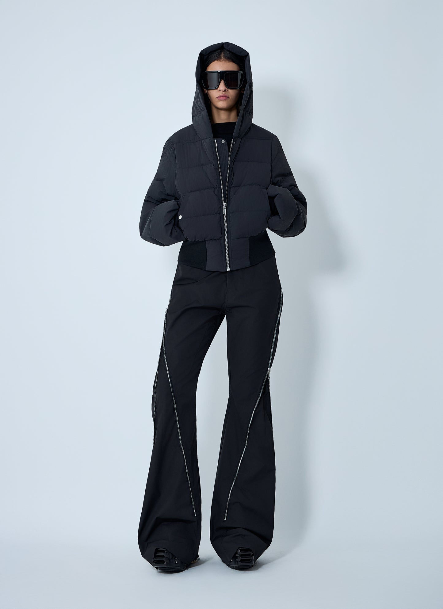 Rick Owens Women Hooded Down Jacket RICK OWENS