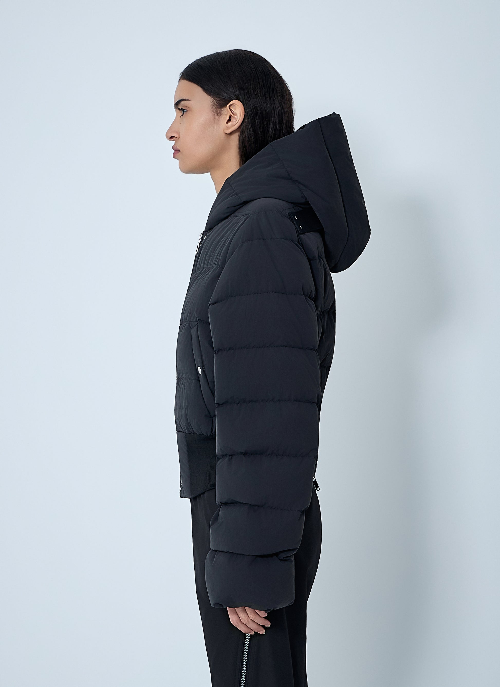 Rick Owens Women Hooded Down Jacket RICK OWENS