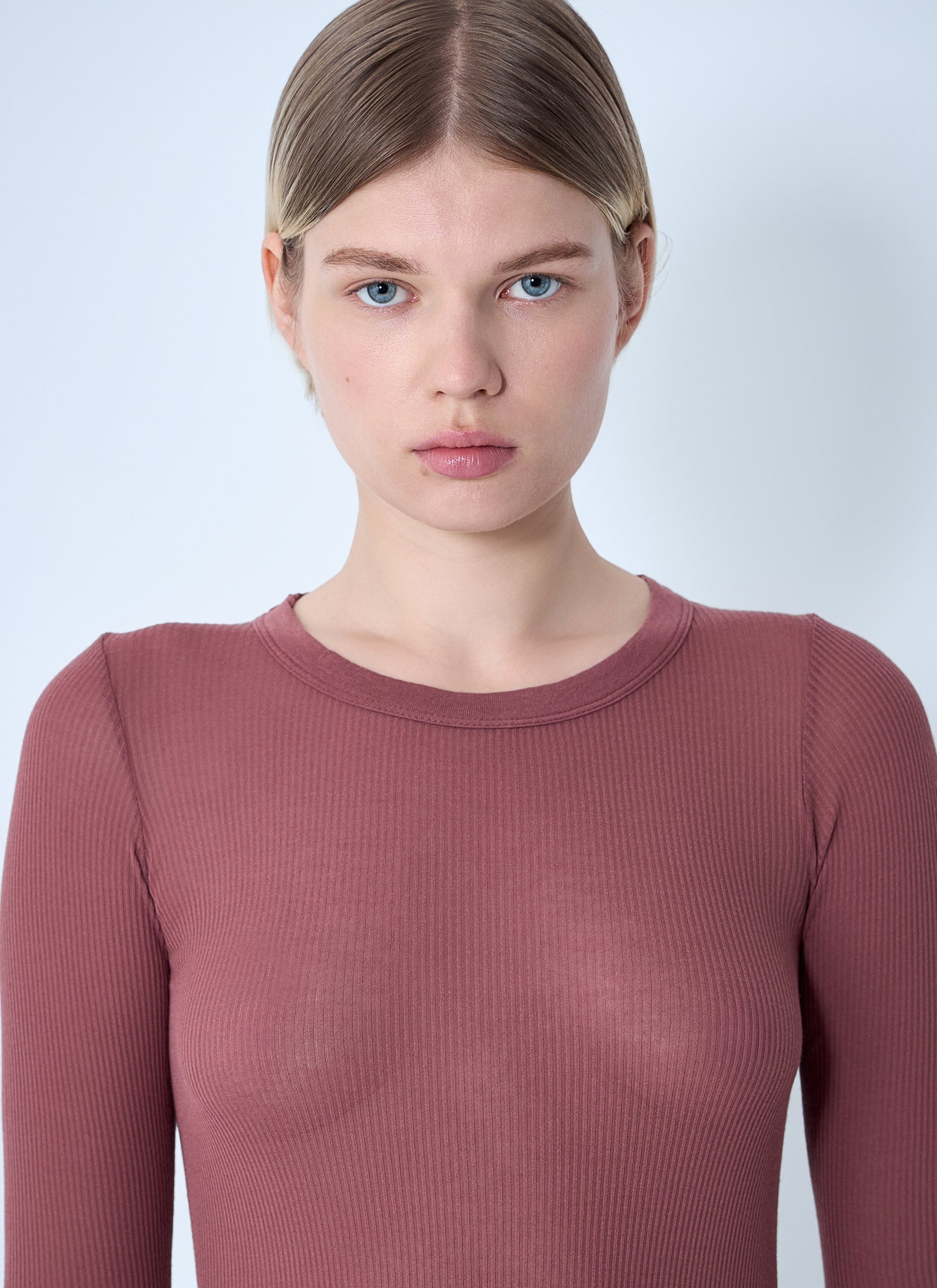 Rick Owens Women Ribbed Long Sleeve Top RICK OWENS