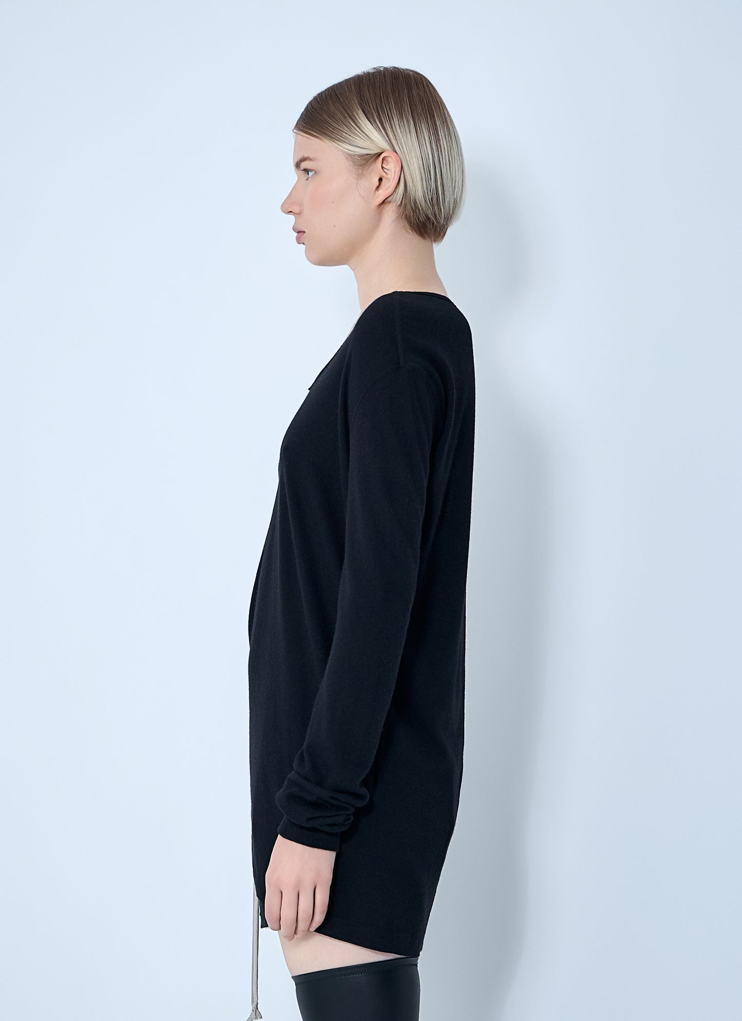 Rick Owens Women Hiked Long Sleeve Top RICK OWENS