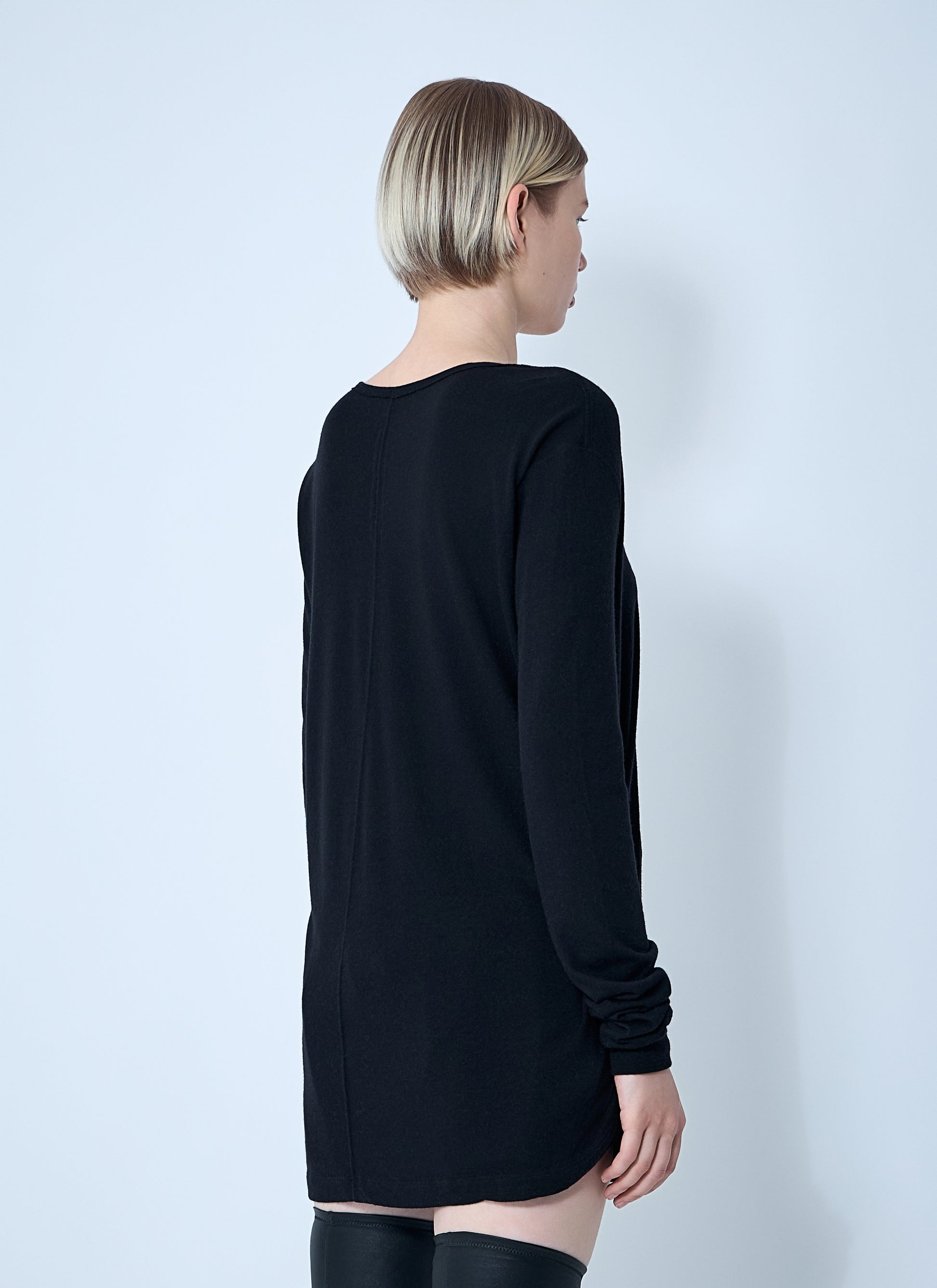 Rick Owens Women Hiked Long Sleeve Top RICK OWENS