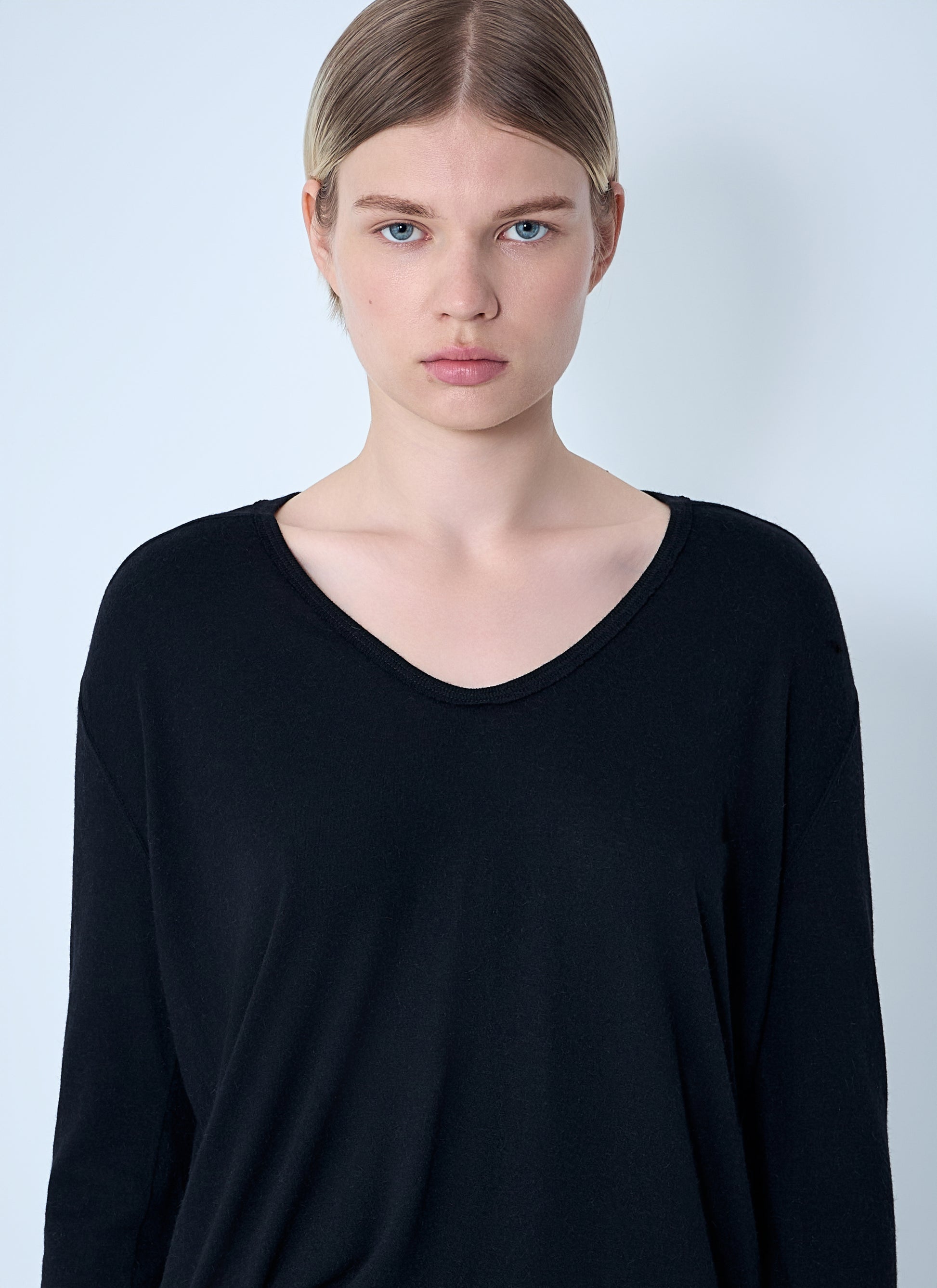 Rick Owens Women Hiked Long Sleeve Top RICK OWENS