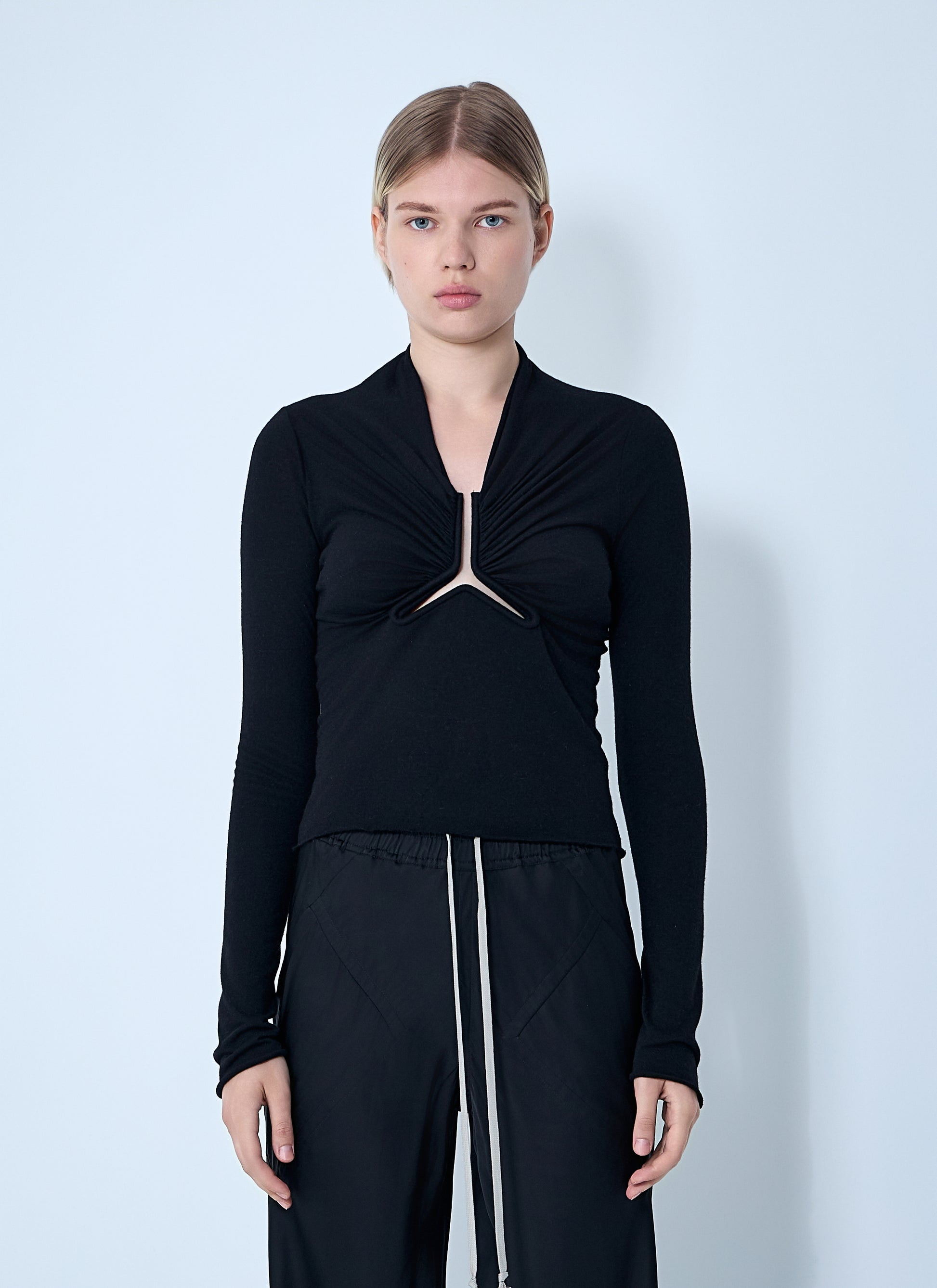 Rick Owens Women Allanah Long Sleeve Top RICK OWENS