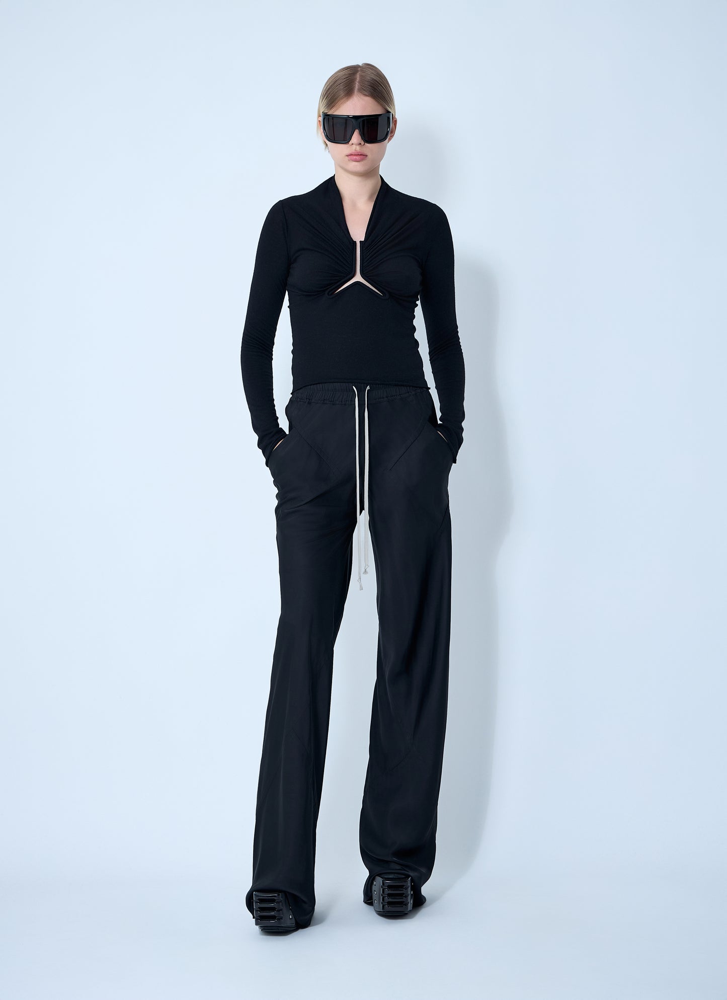 Rick Owens Women Allanah Long Sleeve Top RICK OWENS