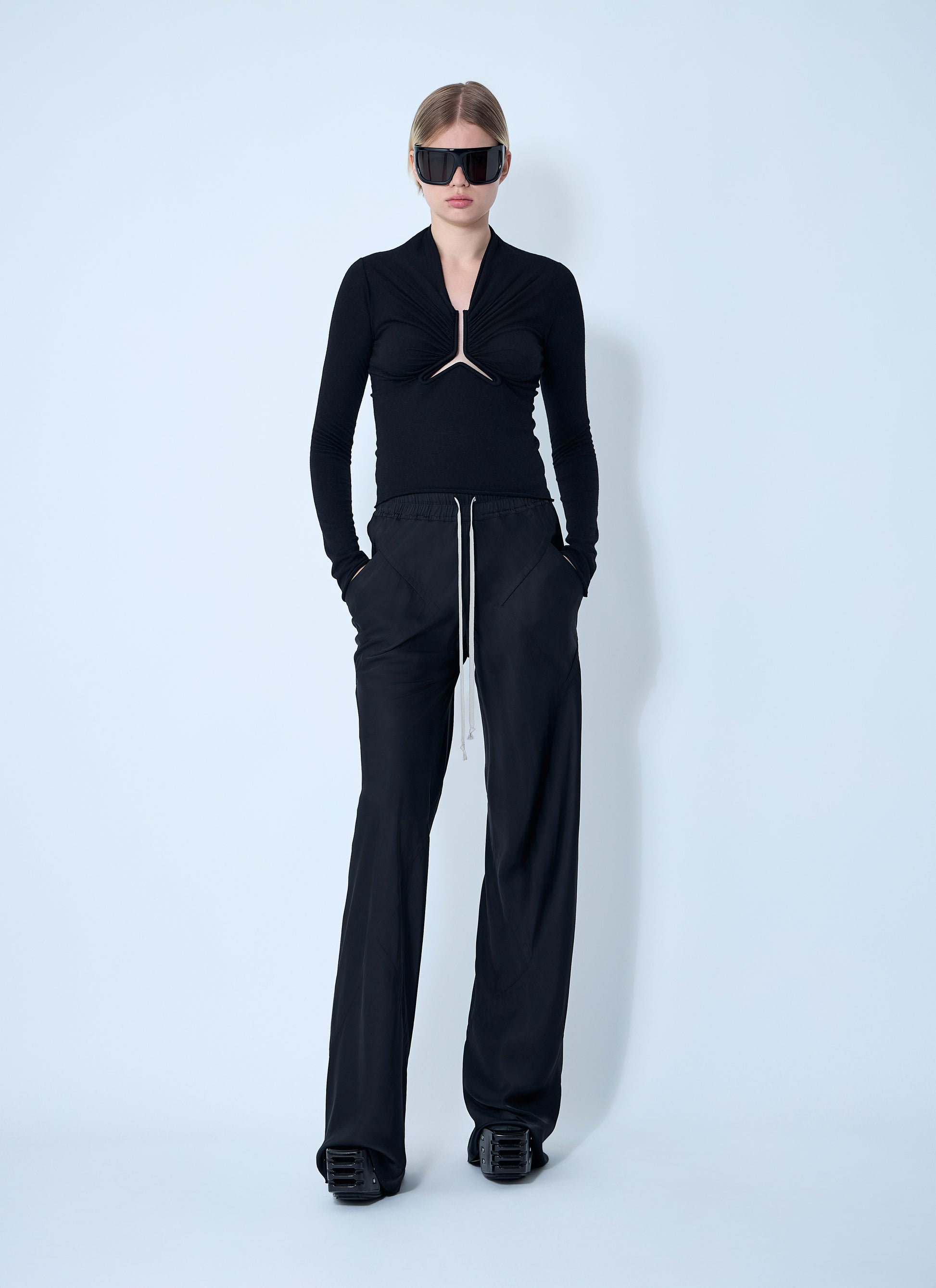 Rick Owens Women Allanah Long Sleeve Top RICK OWENS