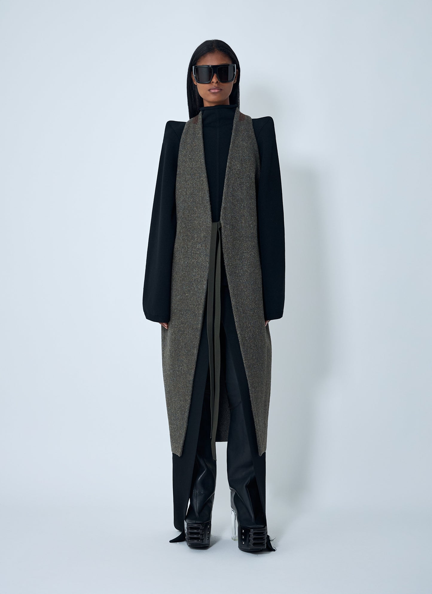 Rick Owens Women Wool Draped Waistcoat RICK OWENS
