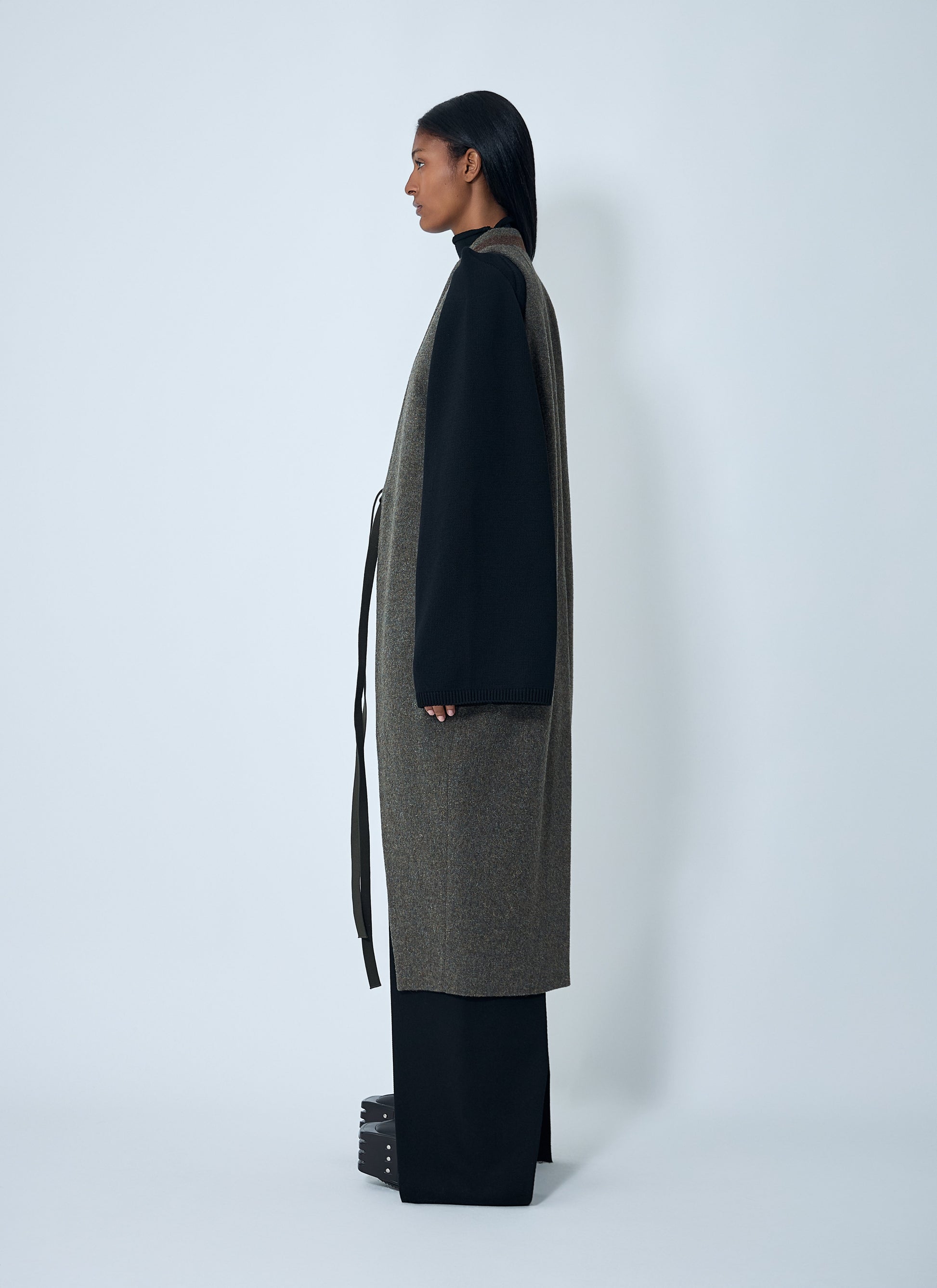 Rick Owens Women Wool Draped Waistcoat RICK OWENS