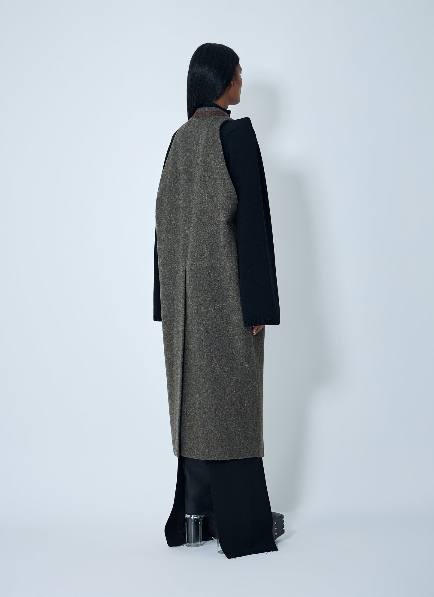 Rick Owens Women Wool Draped Waistcoat RICK OWENS