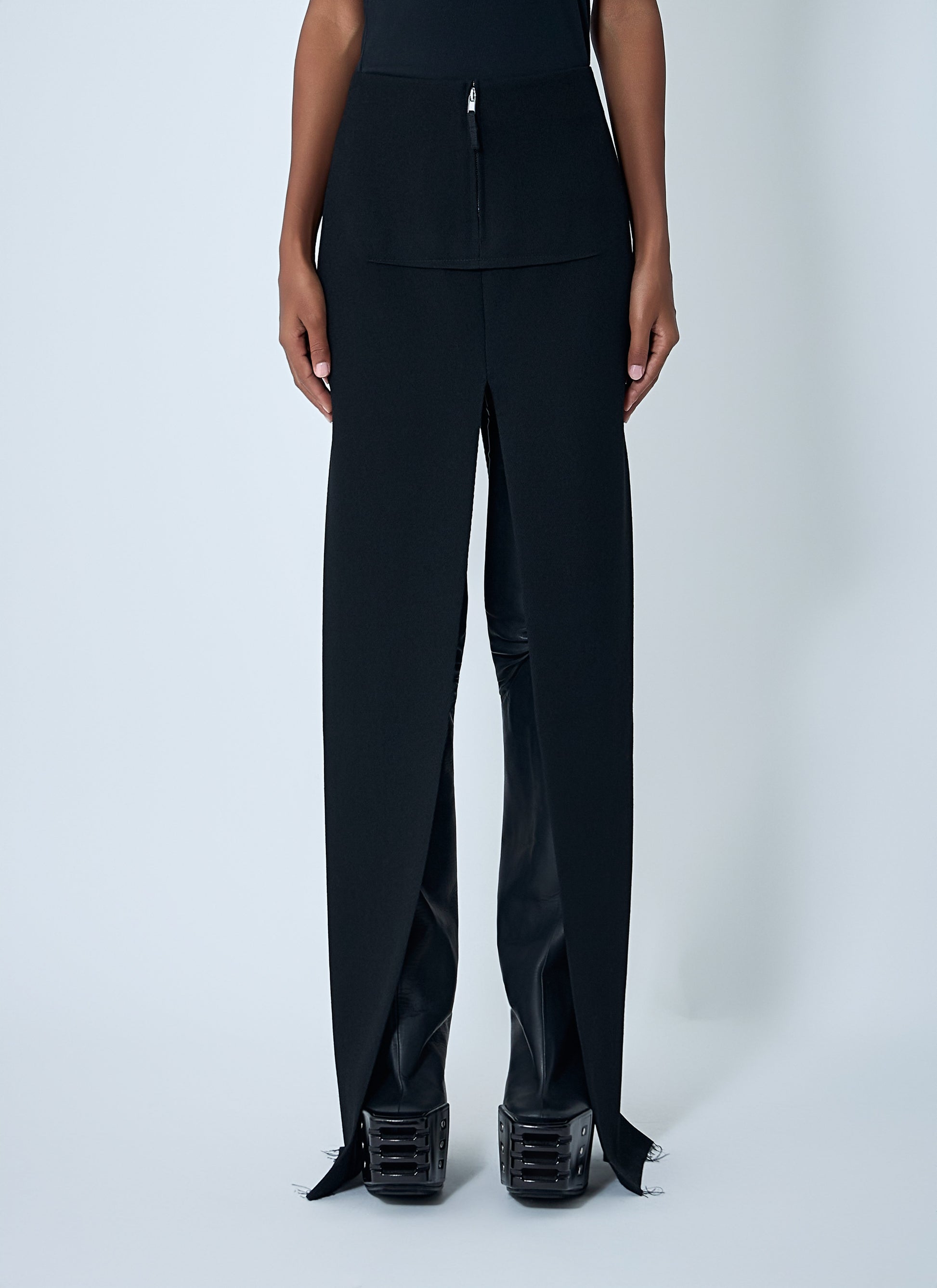Rick Owens Women Sliced Maxi Skirt RICK OWENS