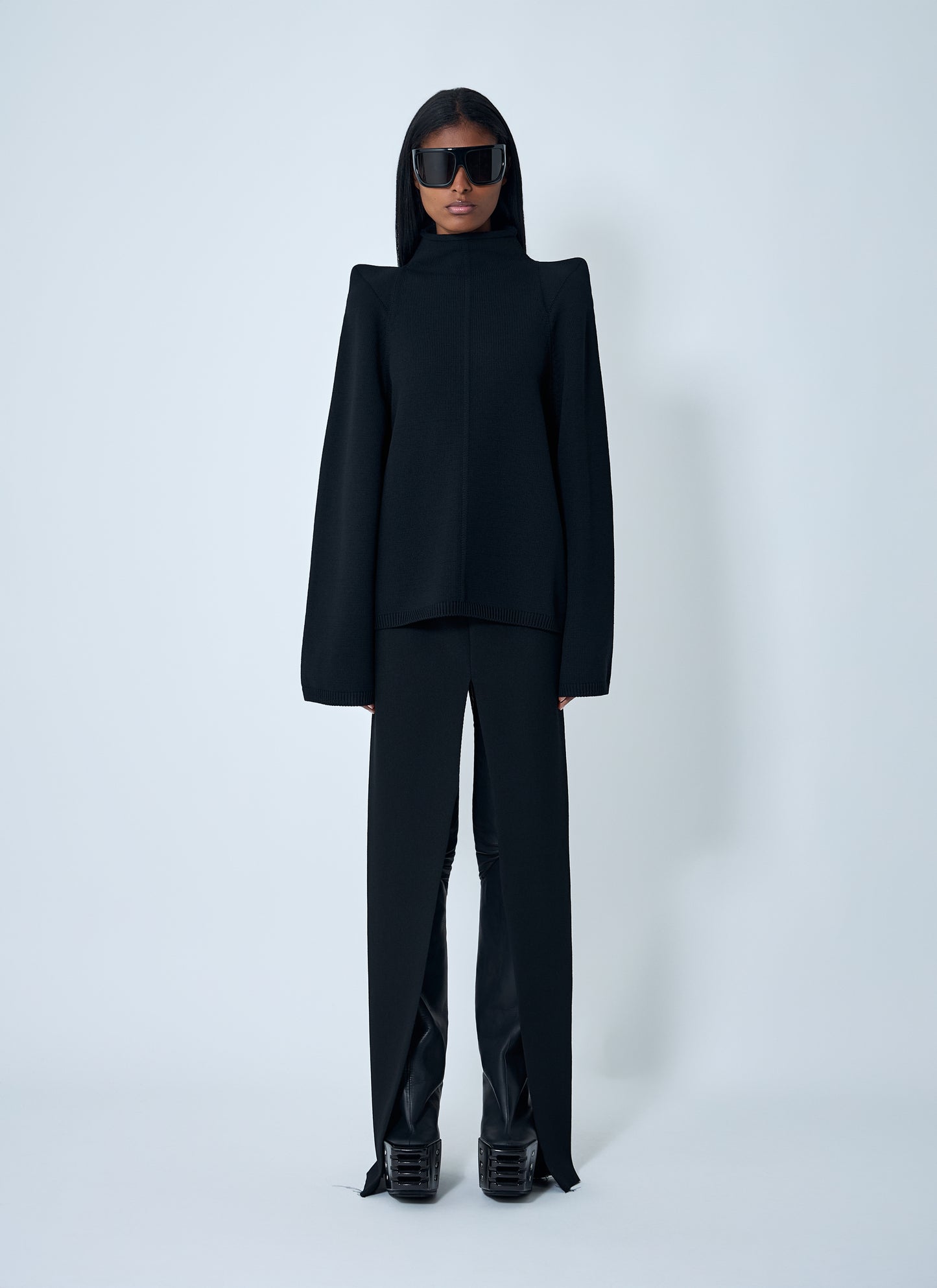 Rick Owens Women Sliced Maxi Skirt RICK OWENS