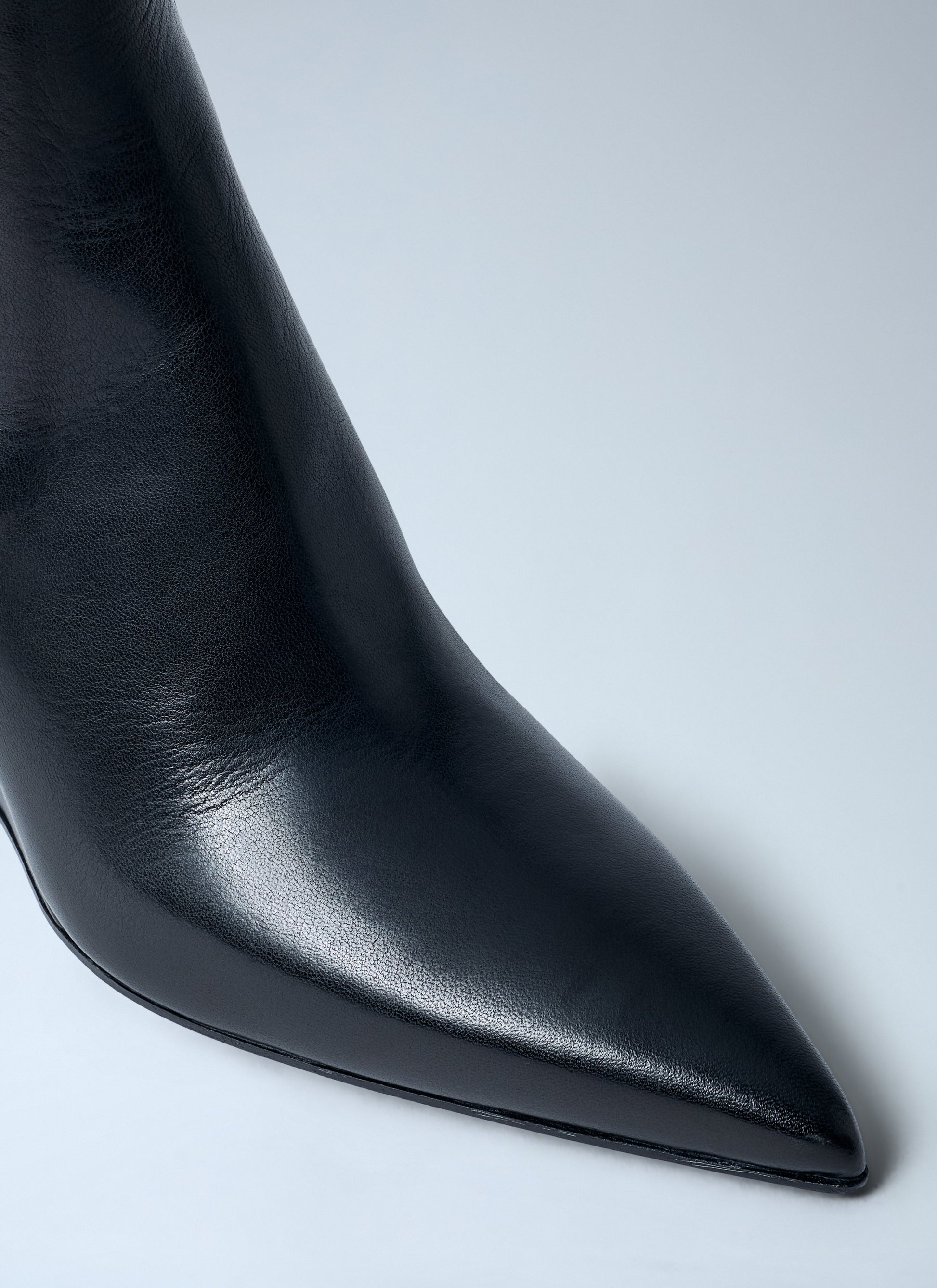 Rick Owens Women Leather Wedge Ankle Boots RICK OWENS
