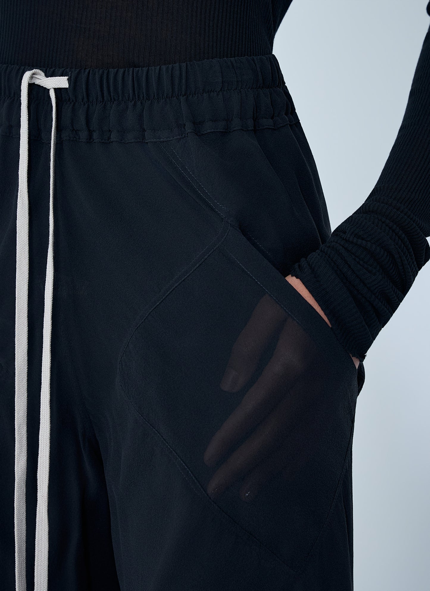 Rick Owens Women Drawstring Bias Pants RICK OWENS