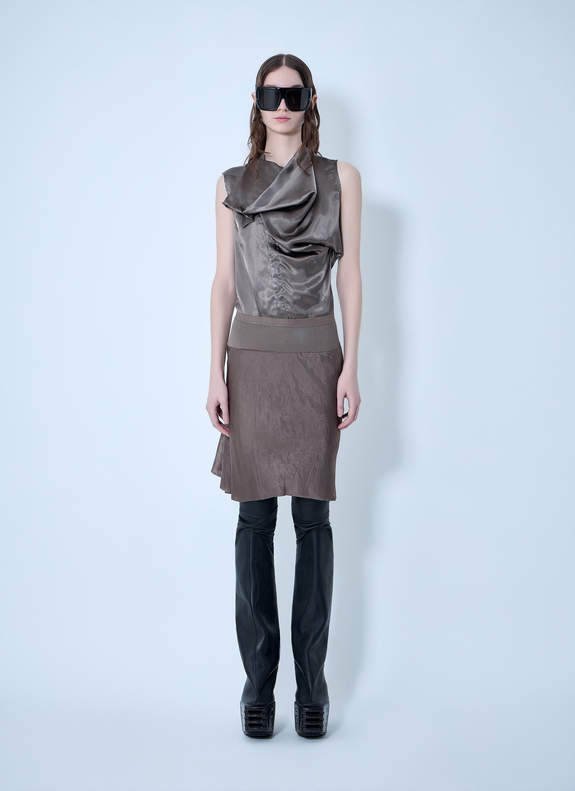 Rick Owens Women A Line Bias Skirt RICK OWENS