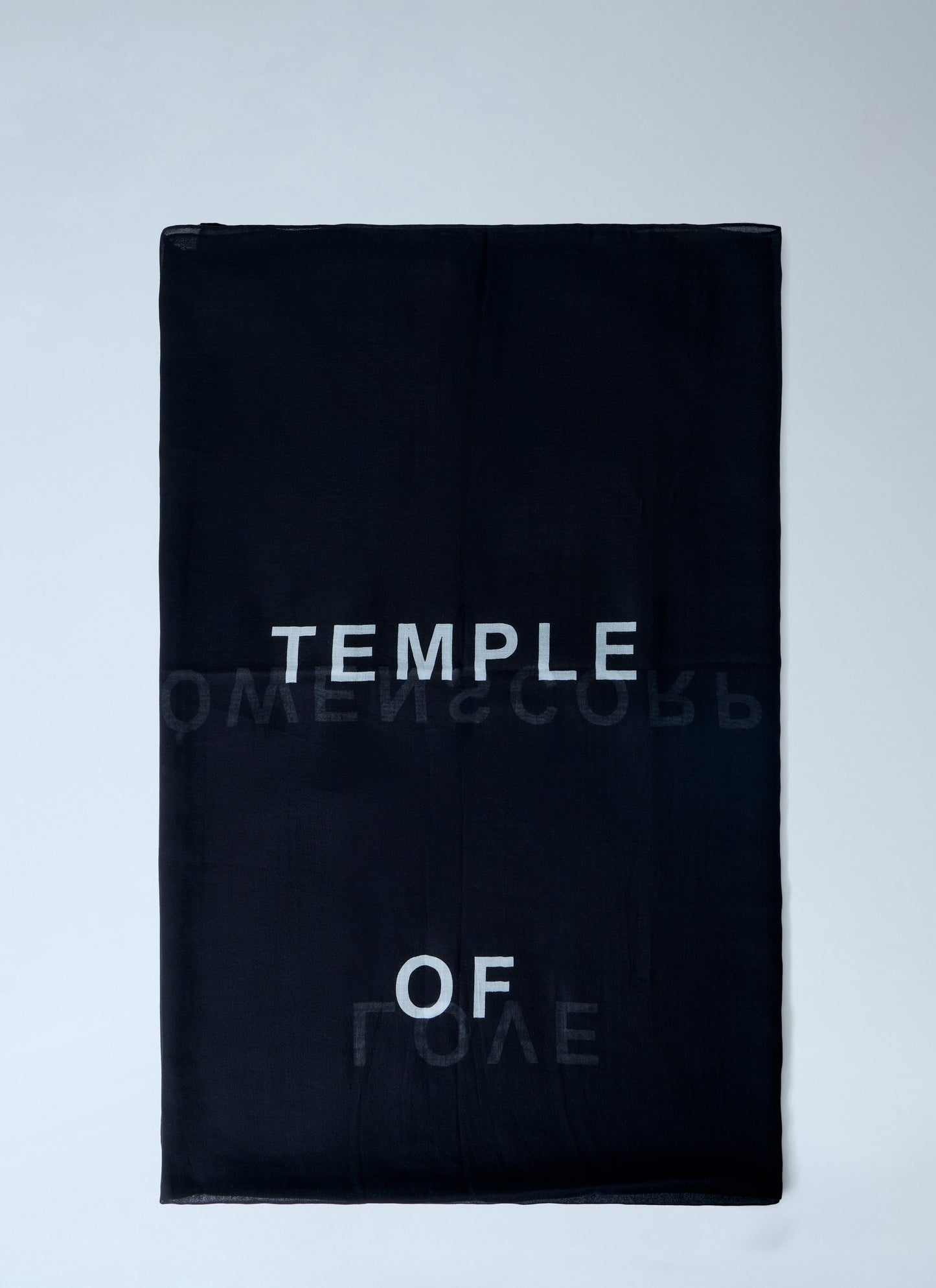 Rick Owens Women Printed Cotton Scarf RICK OWENS