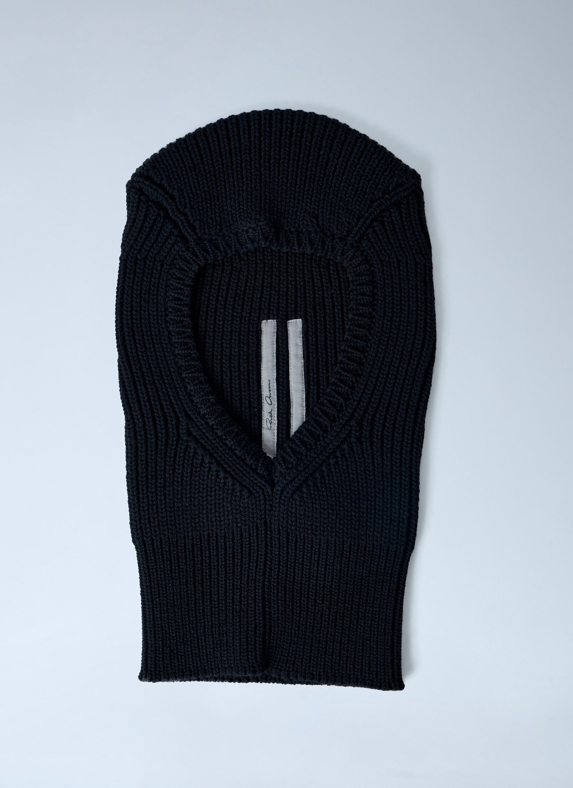 Rick Owens Women Ribbed Knit Balaclava RICK OWENS