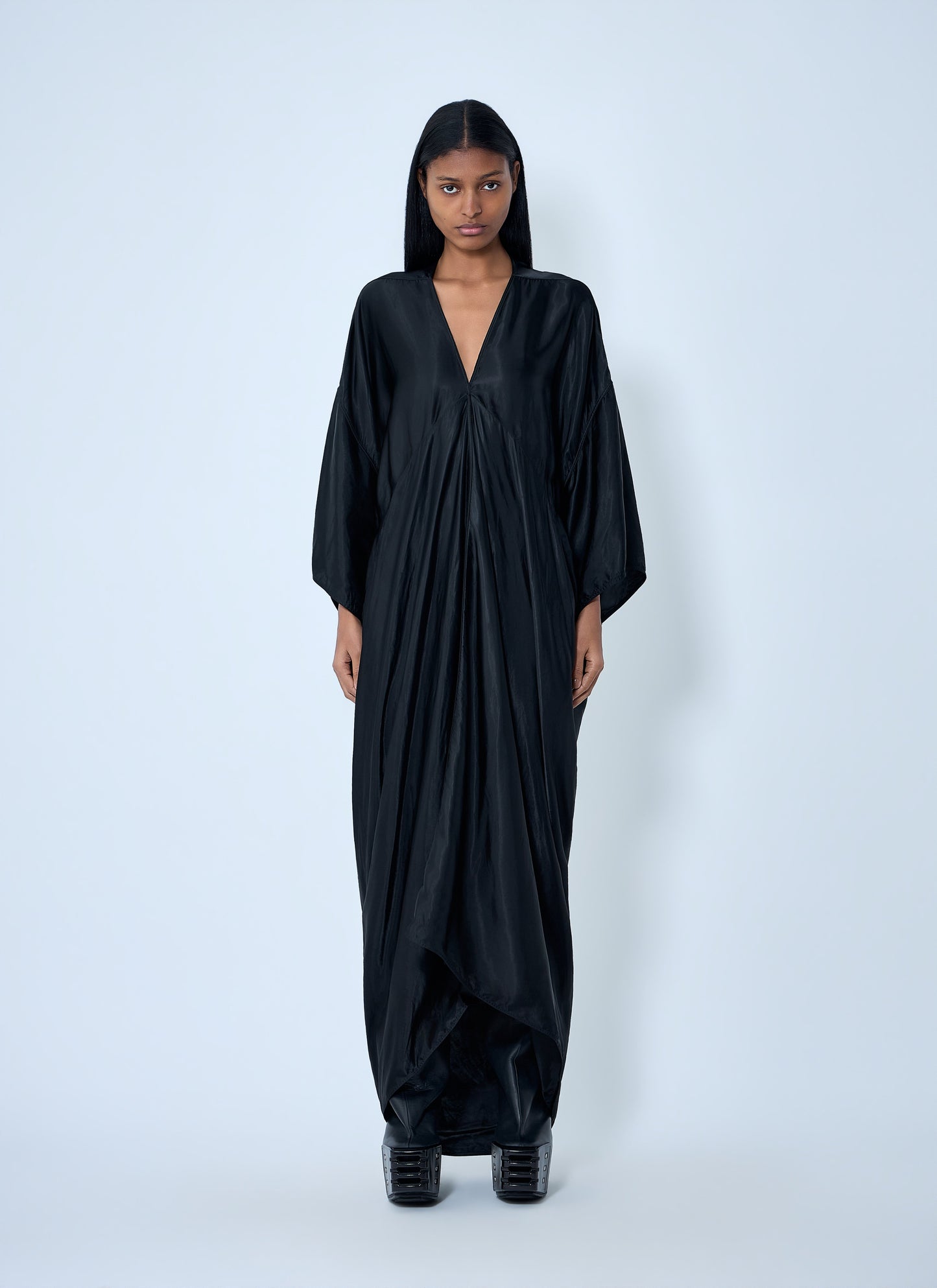 Rick Owens Women Silk Draped Maxi Dress RICK OWENS