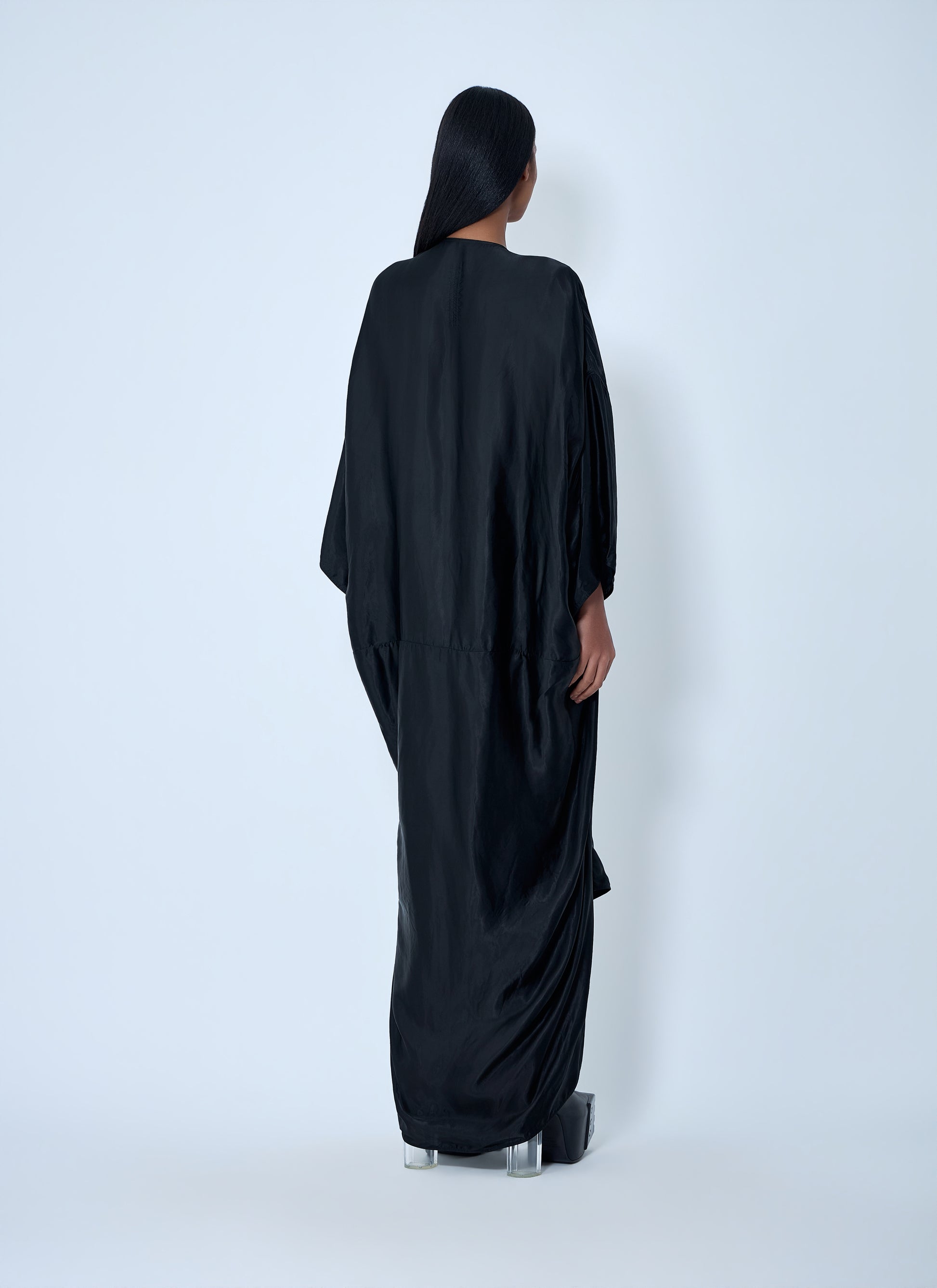 Rick Owens Women Silk Draped Maxi Dress RICK OWENS