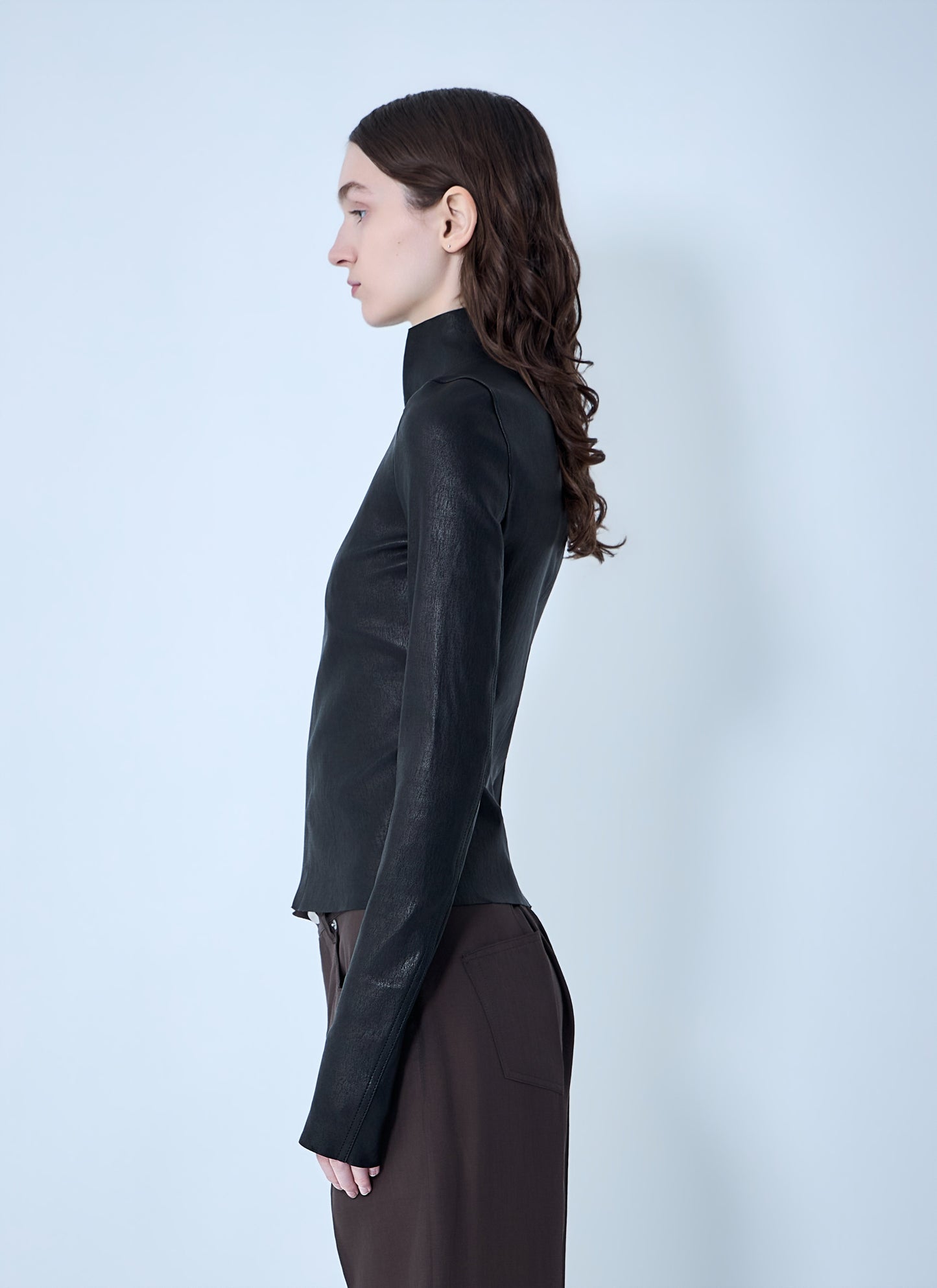 Rick Owens Women Gary Leather Jacket RICK OWENS