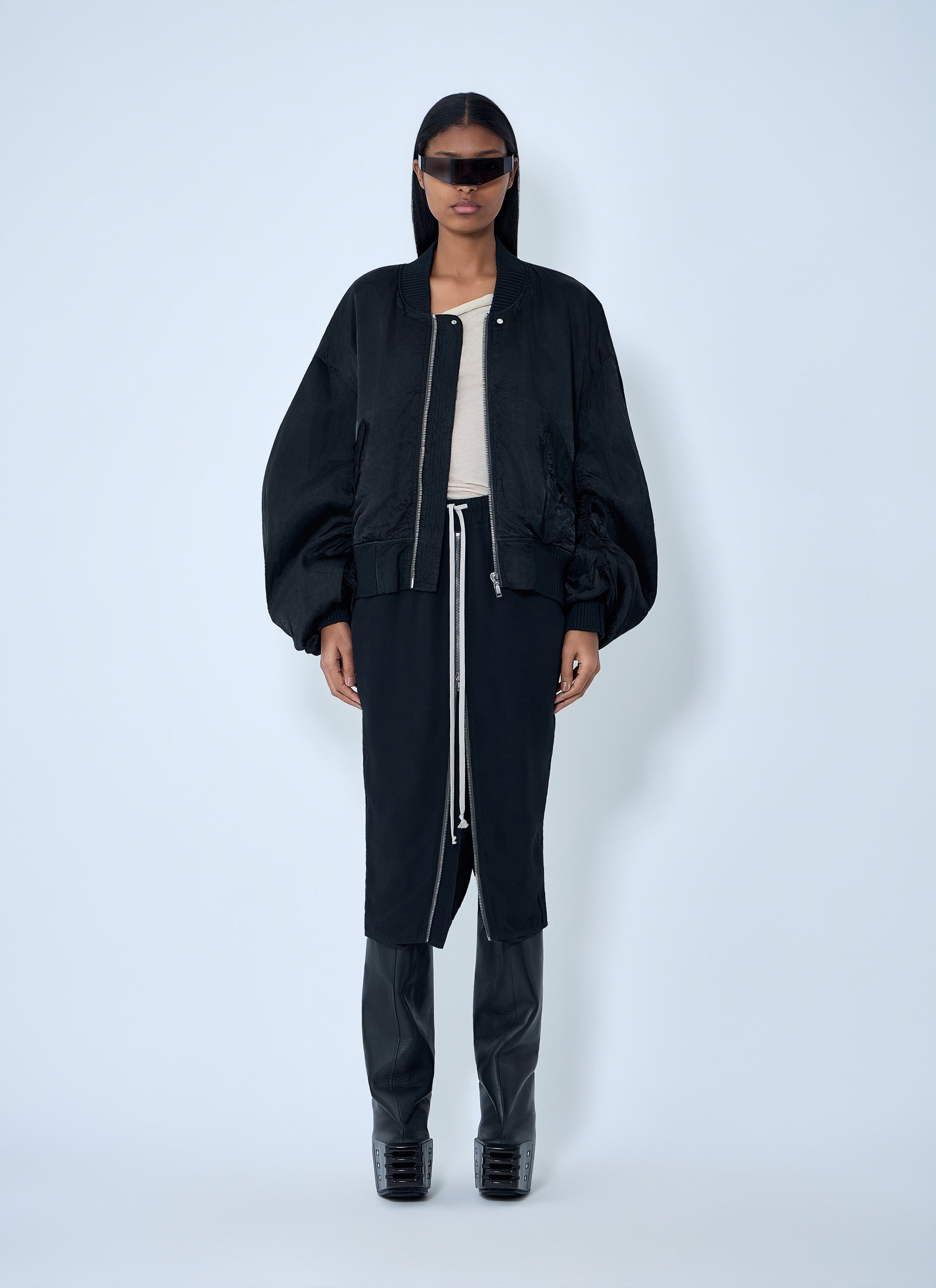 Rick Owens Women Oversized Bomber Jacket RICK OWENS