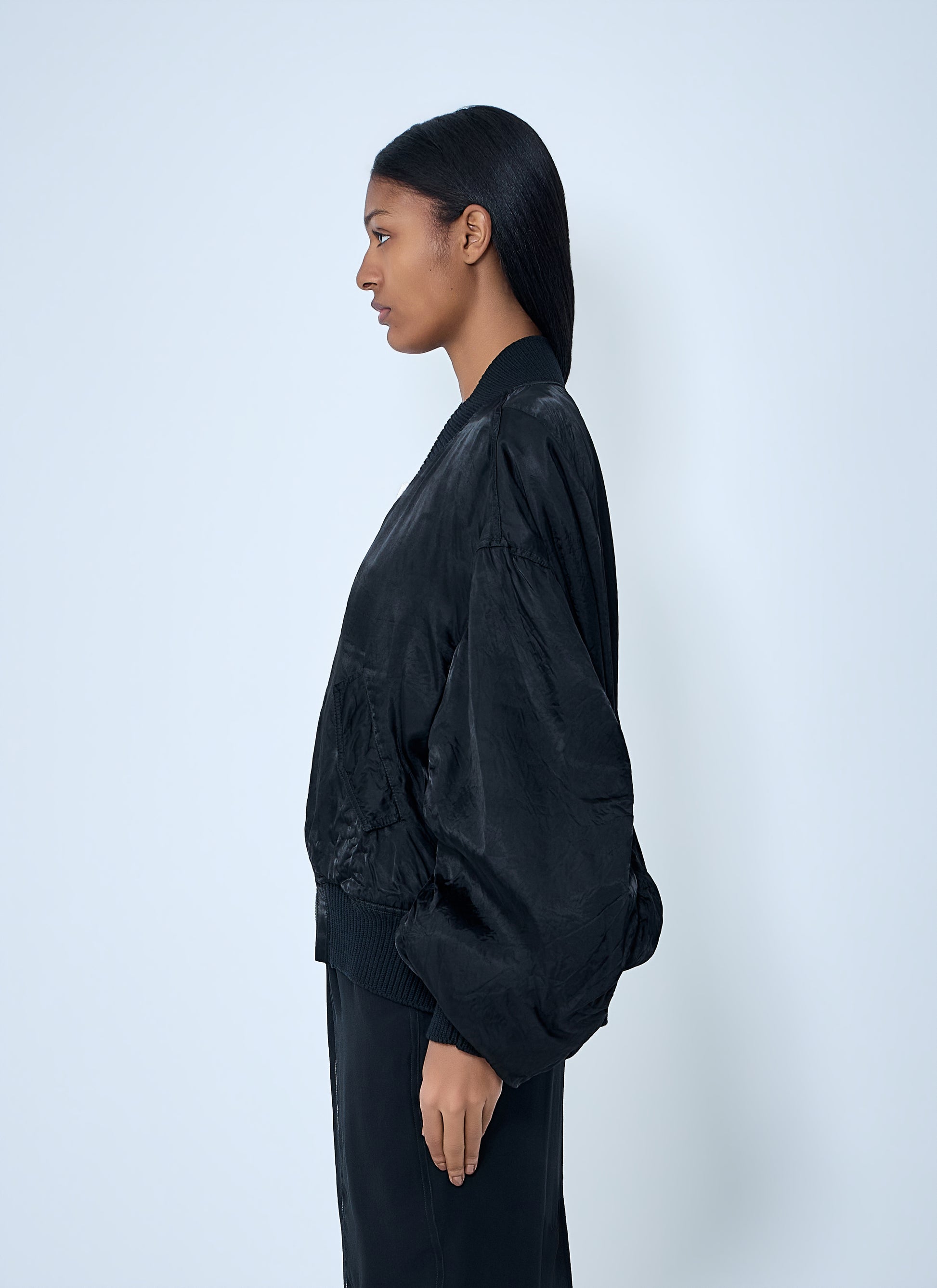 Rick Owens Women Oversized Bomber Jacket RICK OWENS
