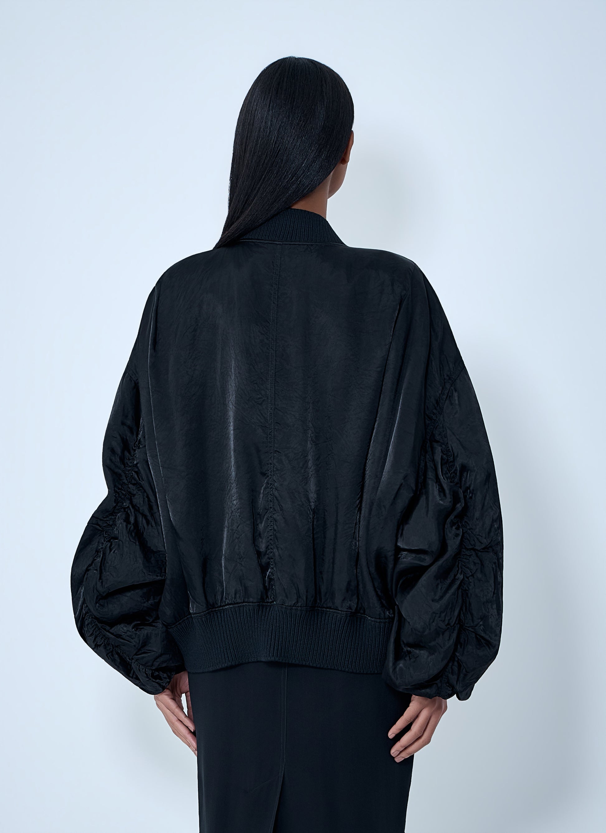 Rick Owens Women Oversized Bomber Jacket RICK OWENS