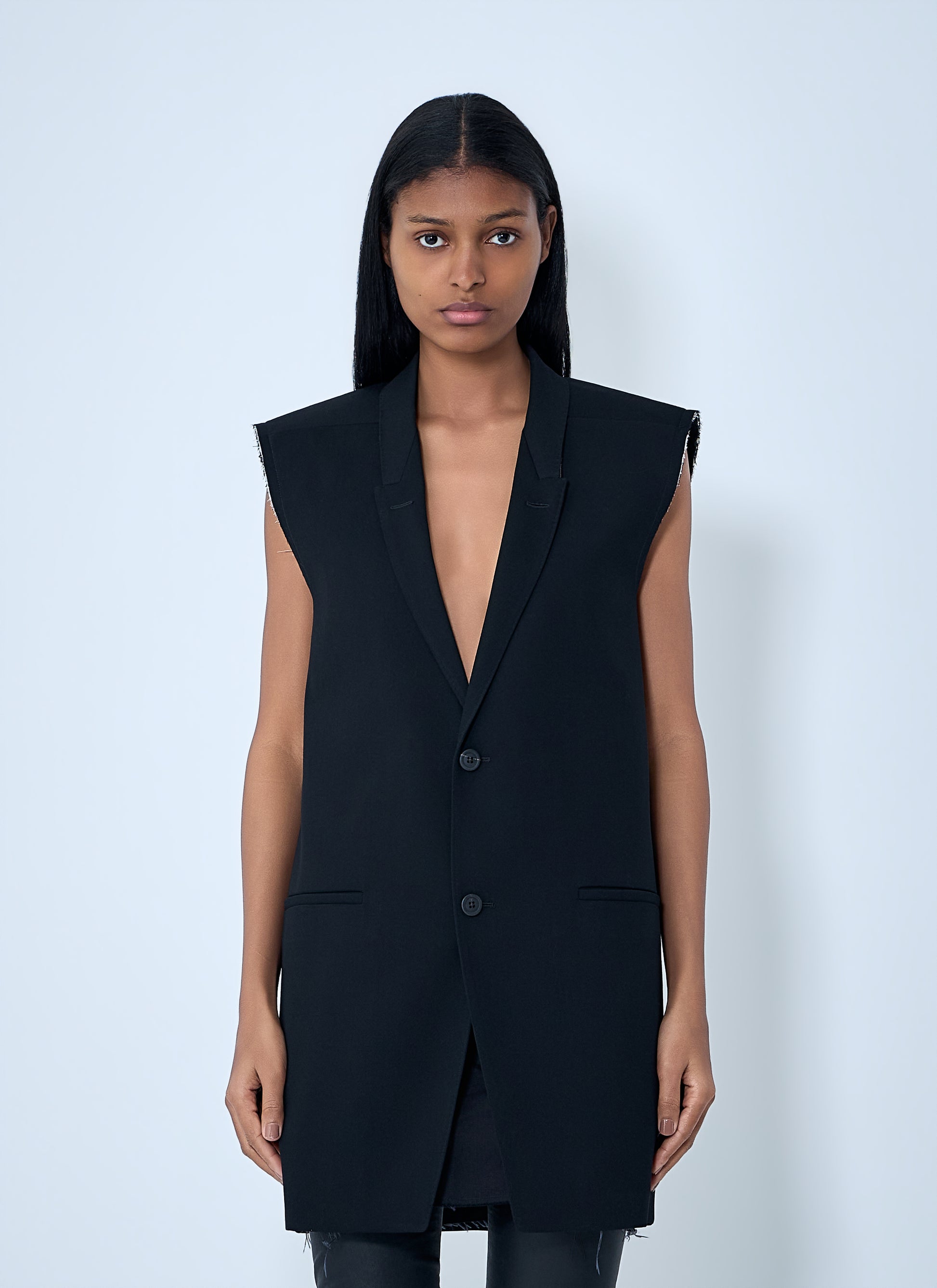Rick Owens Women Sleeveless Tailored Blazer RICK OWENS
