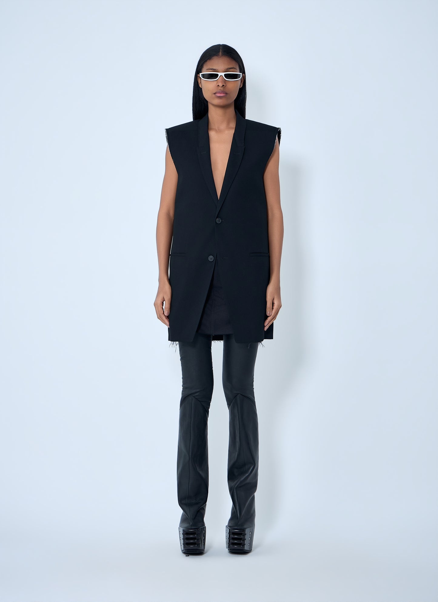 Rick Owens Women Sleeveless Tailored Blazer RICK OWENS