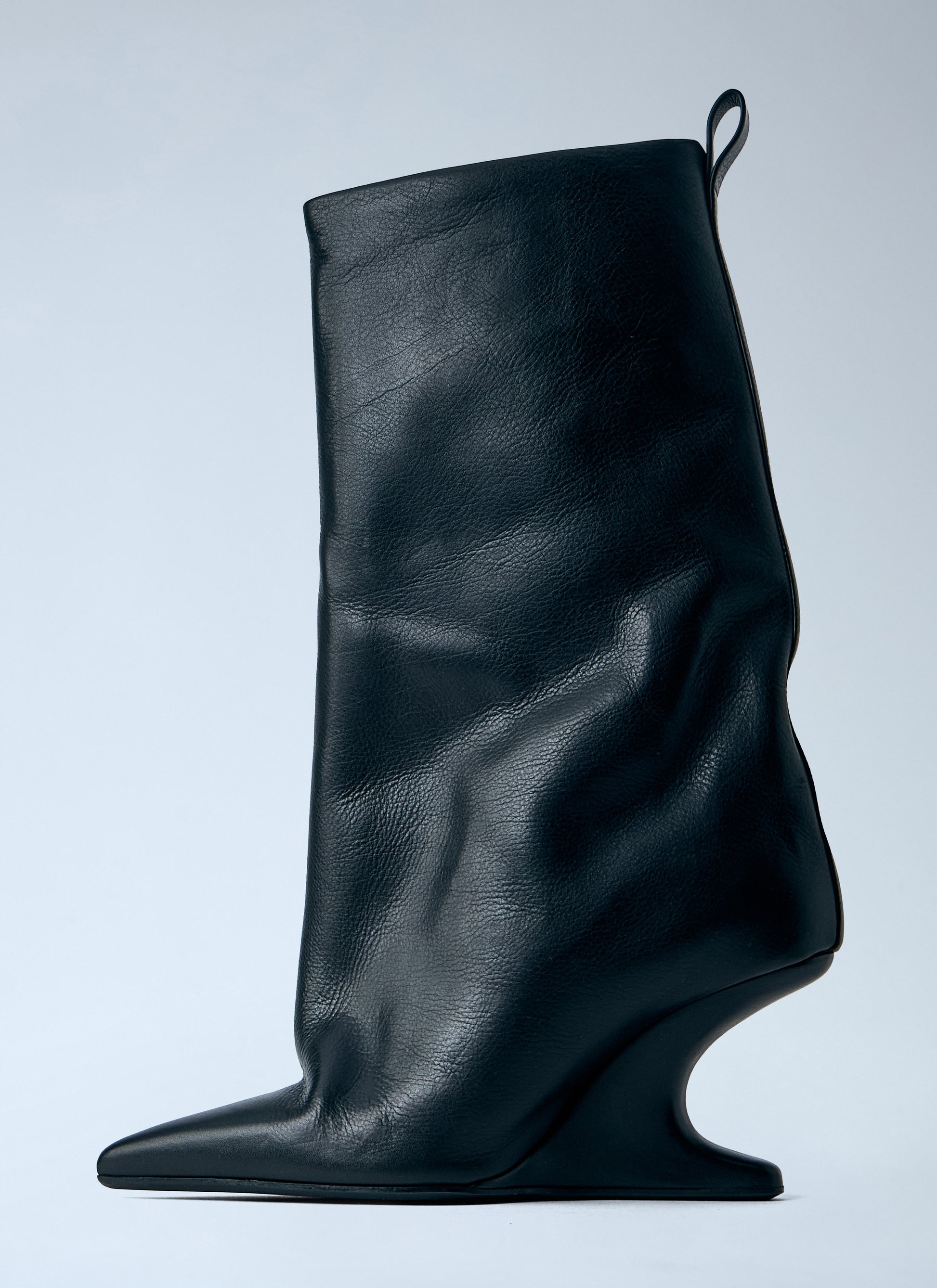 Rick Owens Women Cantilever 8 Sharp Flared Boots RICK OWENS