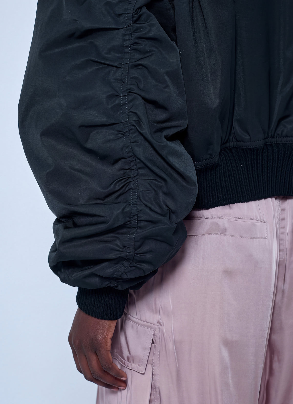 Rick Owens Women Secchia Cropped Flight Bomber Jacket RICK OWENS