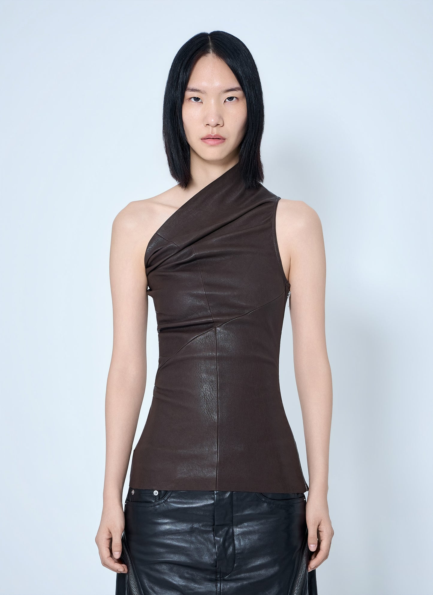 Rick Owens Women Athena One-Shoulder Tank Top RICK OWENS