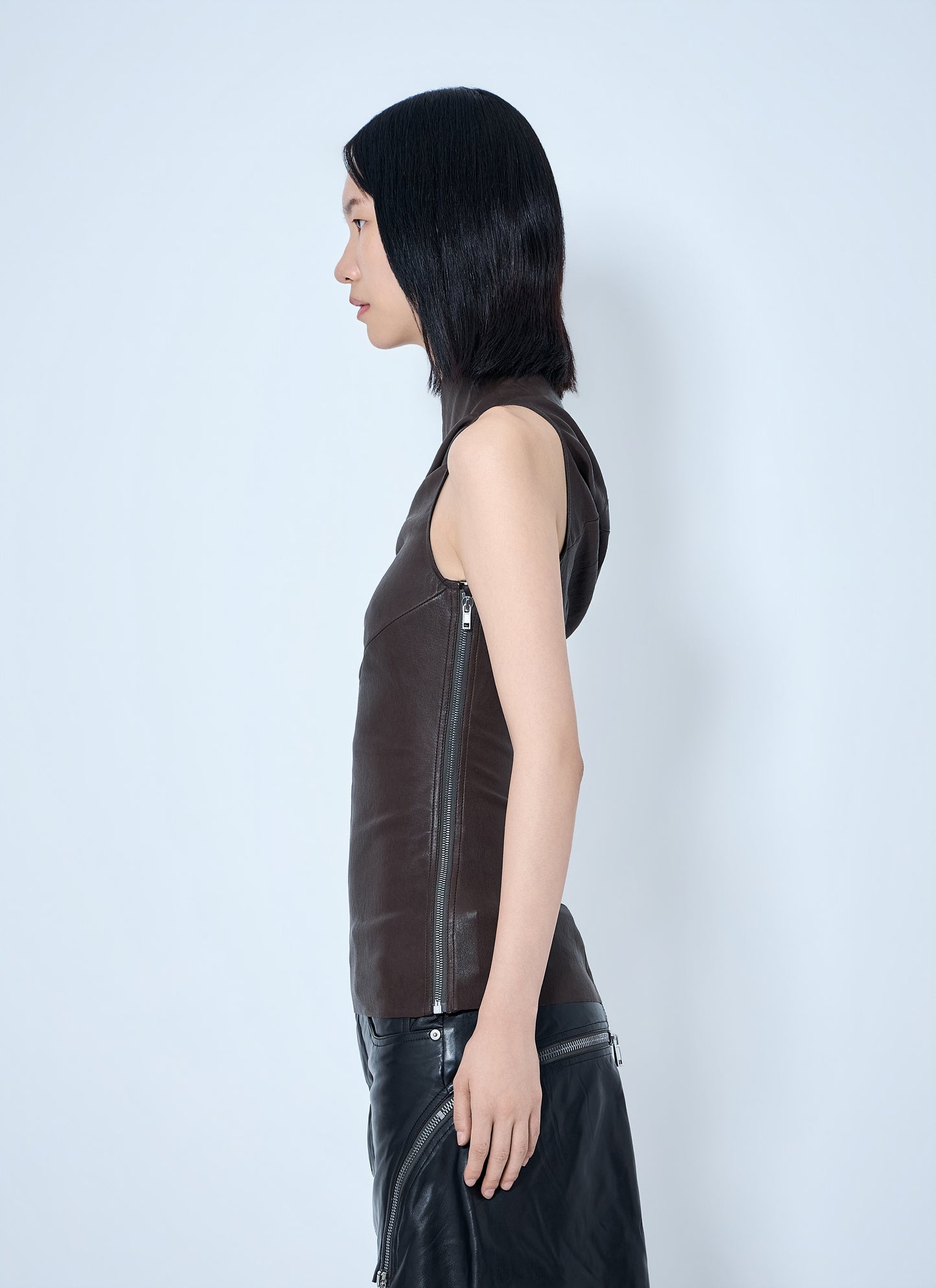Rick Owens Women Athena One-Shoulder Tank Top RICK OWENS