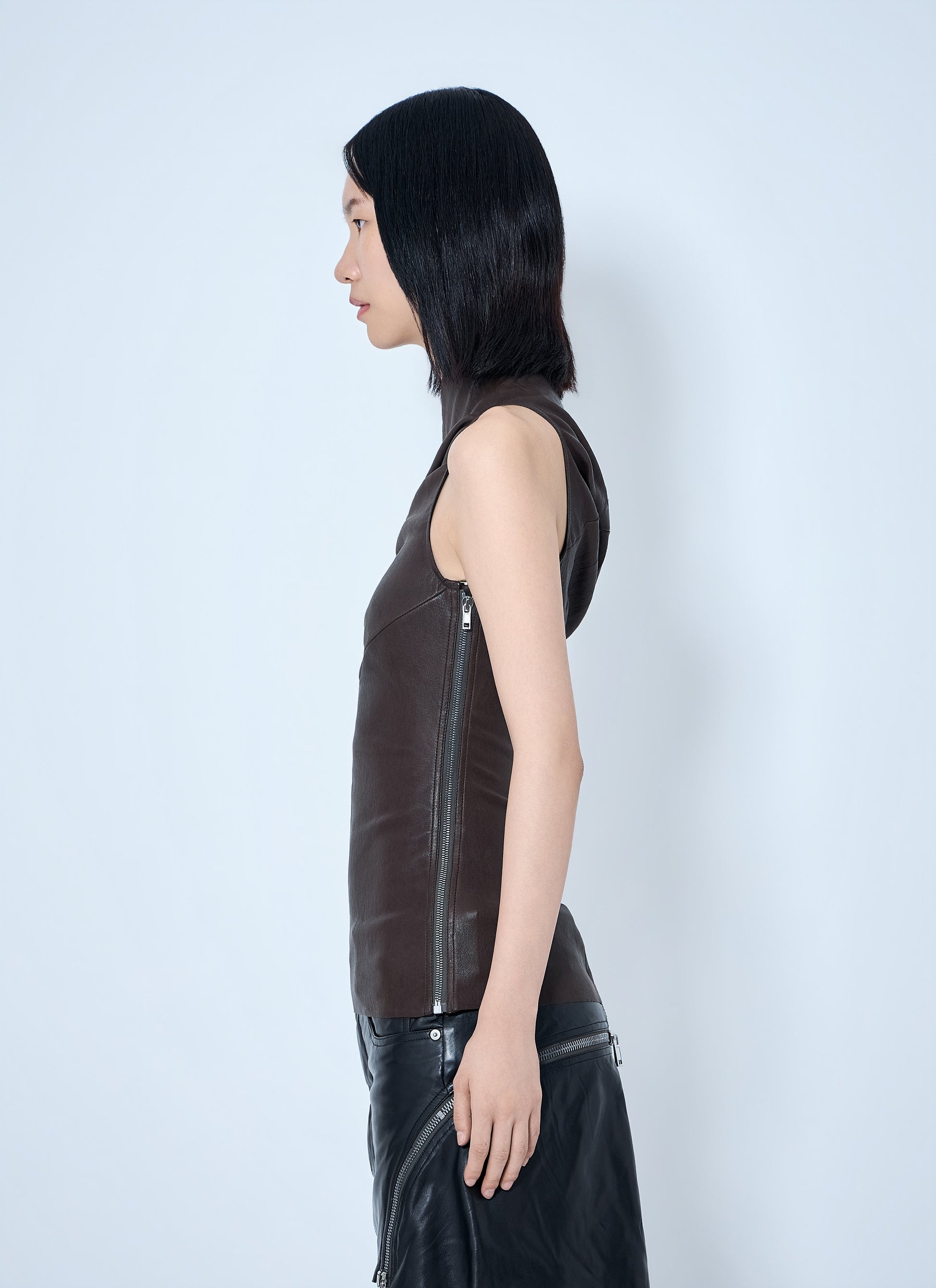 Rick Owens Women Athena One-Shoulder Tank Top RICK OWENS
