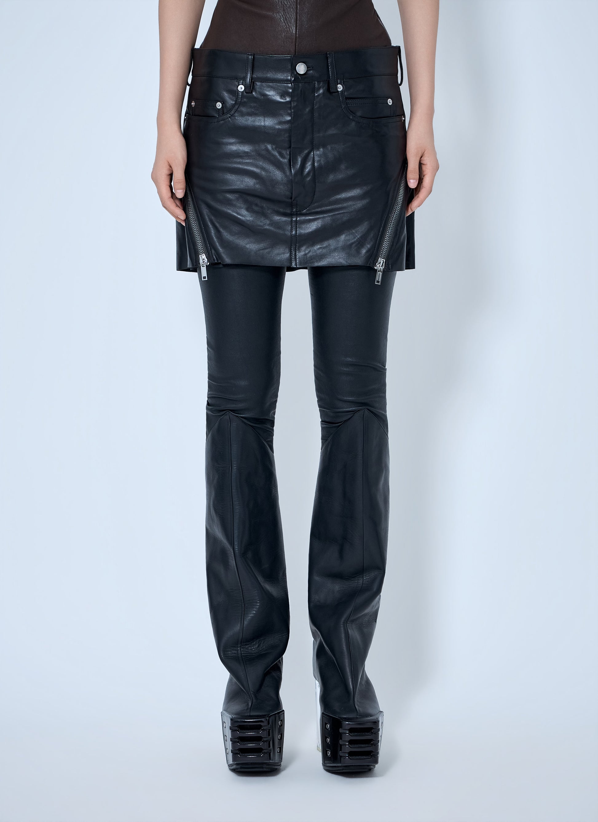 Rick Owens Women Bolan Banana Mini Skirt RICK OWENS
