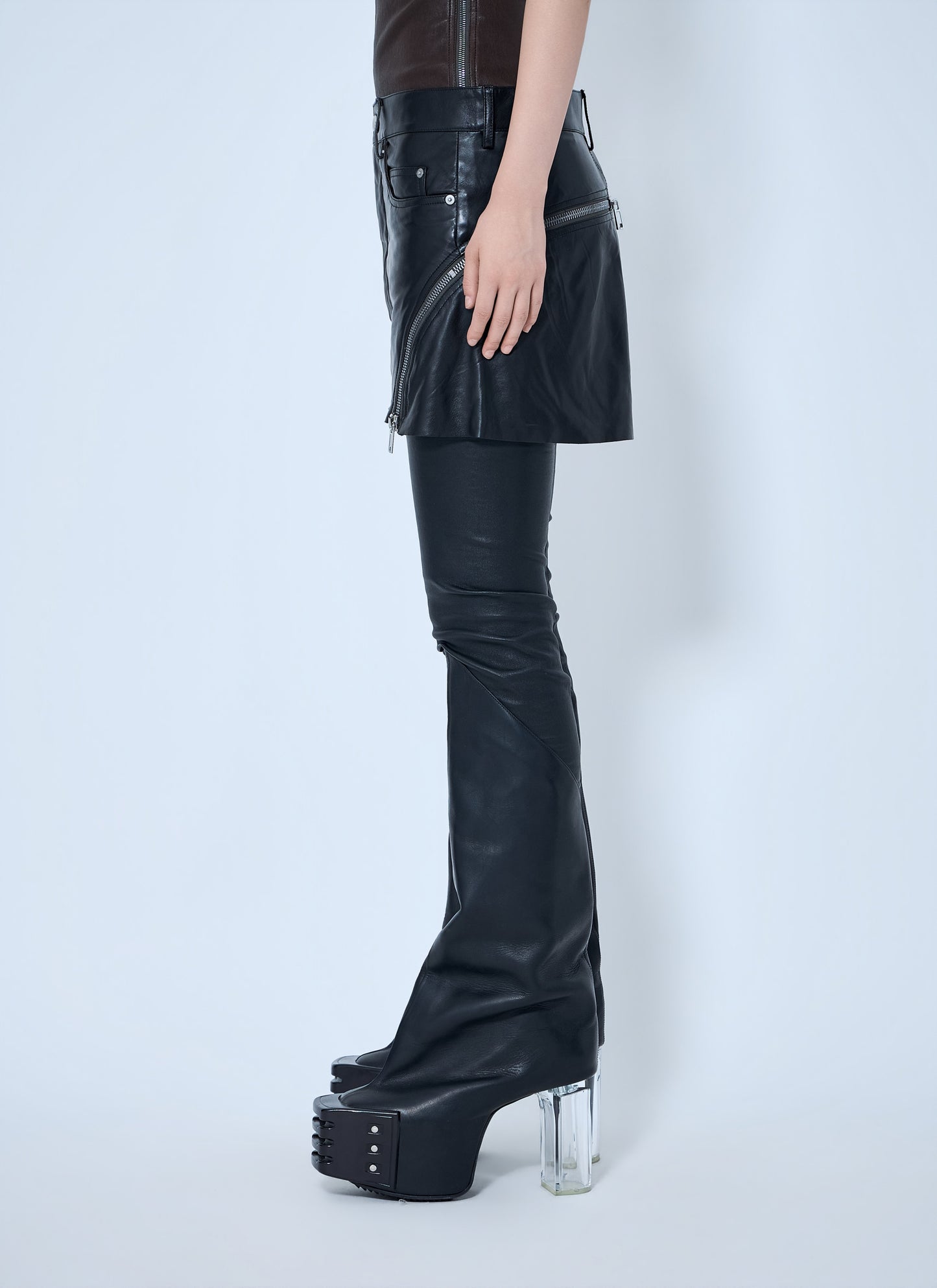 Rick Owens Women Bolan Banana Mini Skirt RICK OWENS