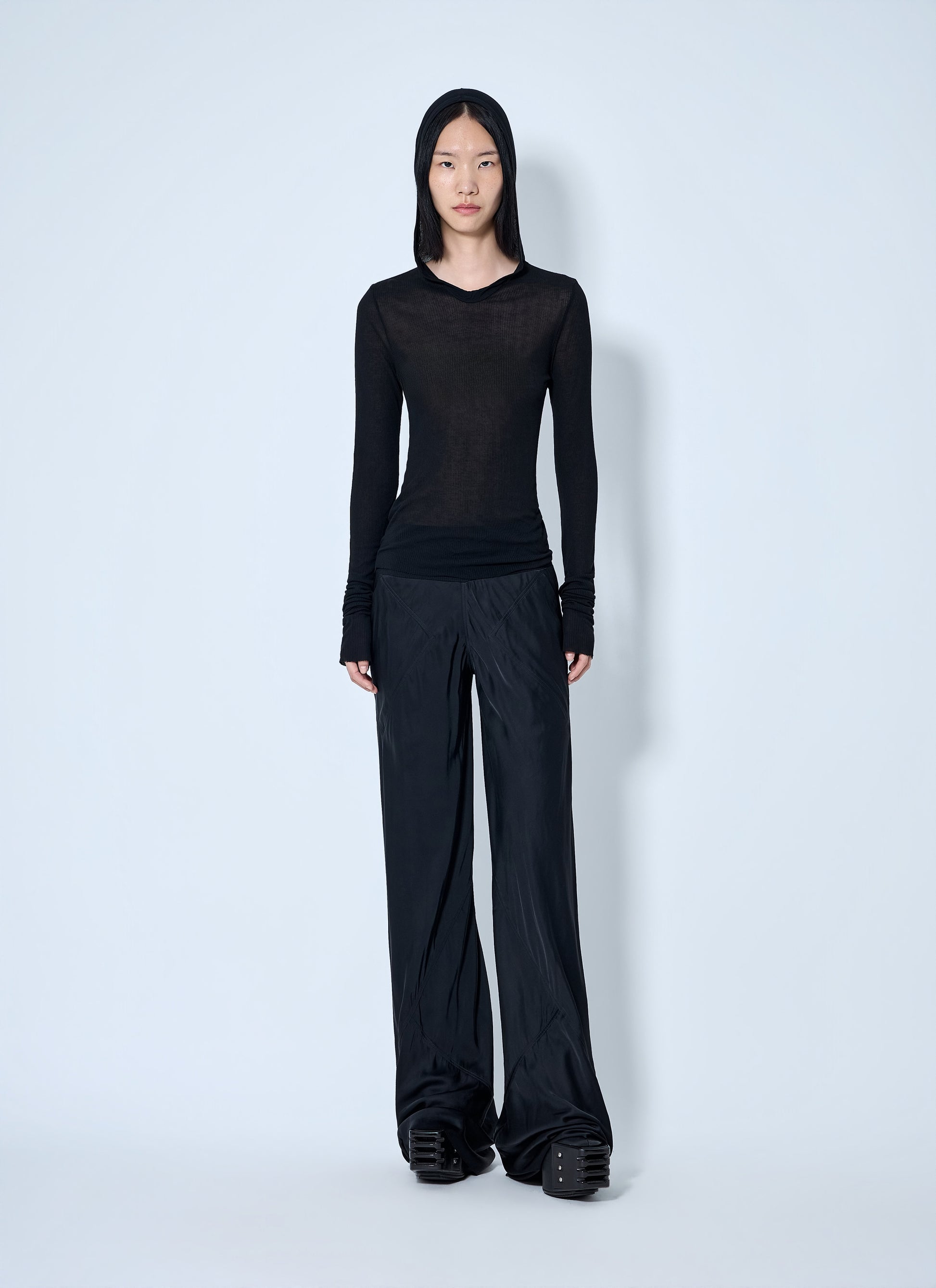 Rick Owens Women Long Sleeve Hooded Top RICK OWENS