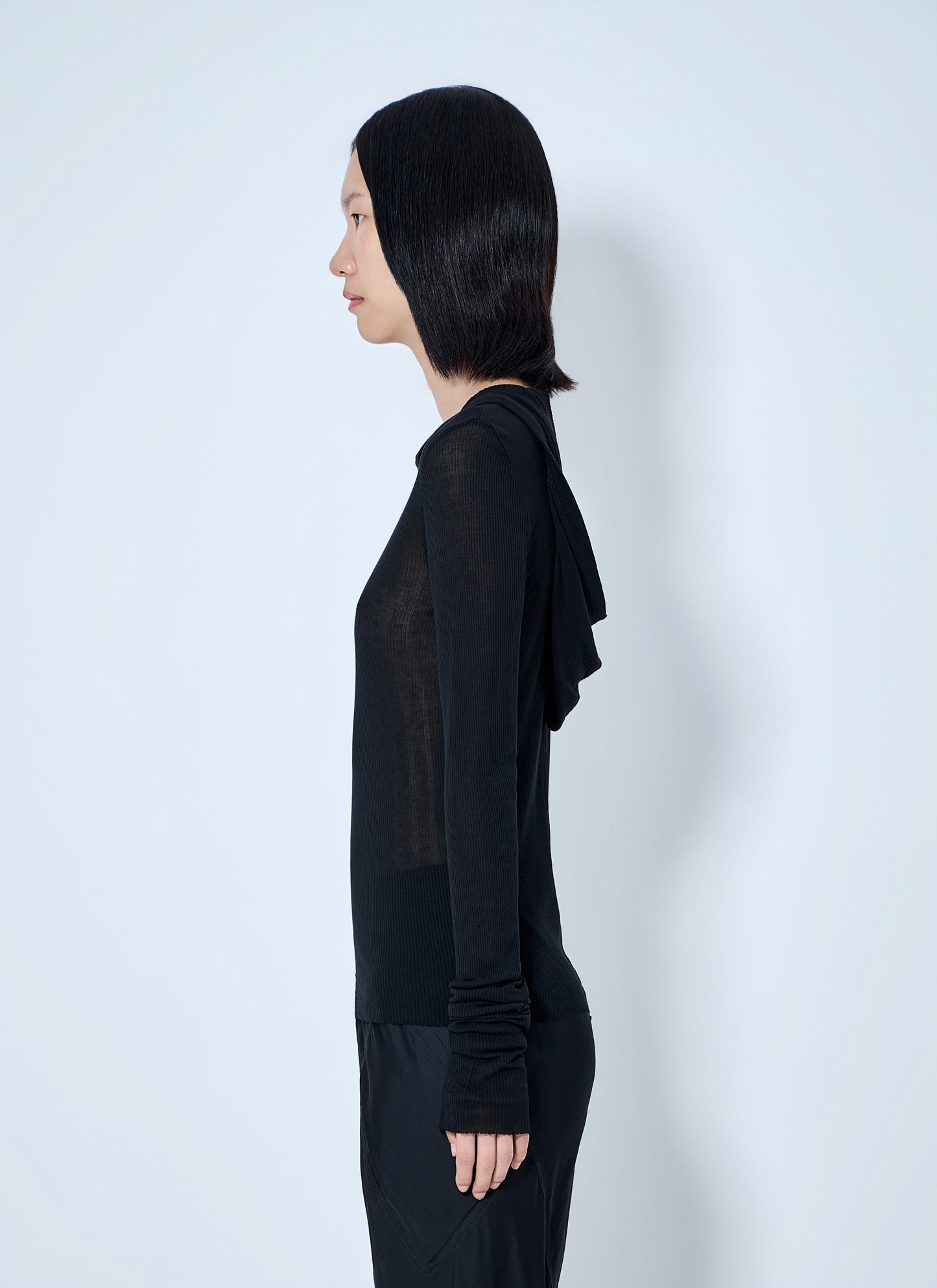 Rick Owens Women Long Sleeve Hooded Top RICK OWENS